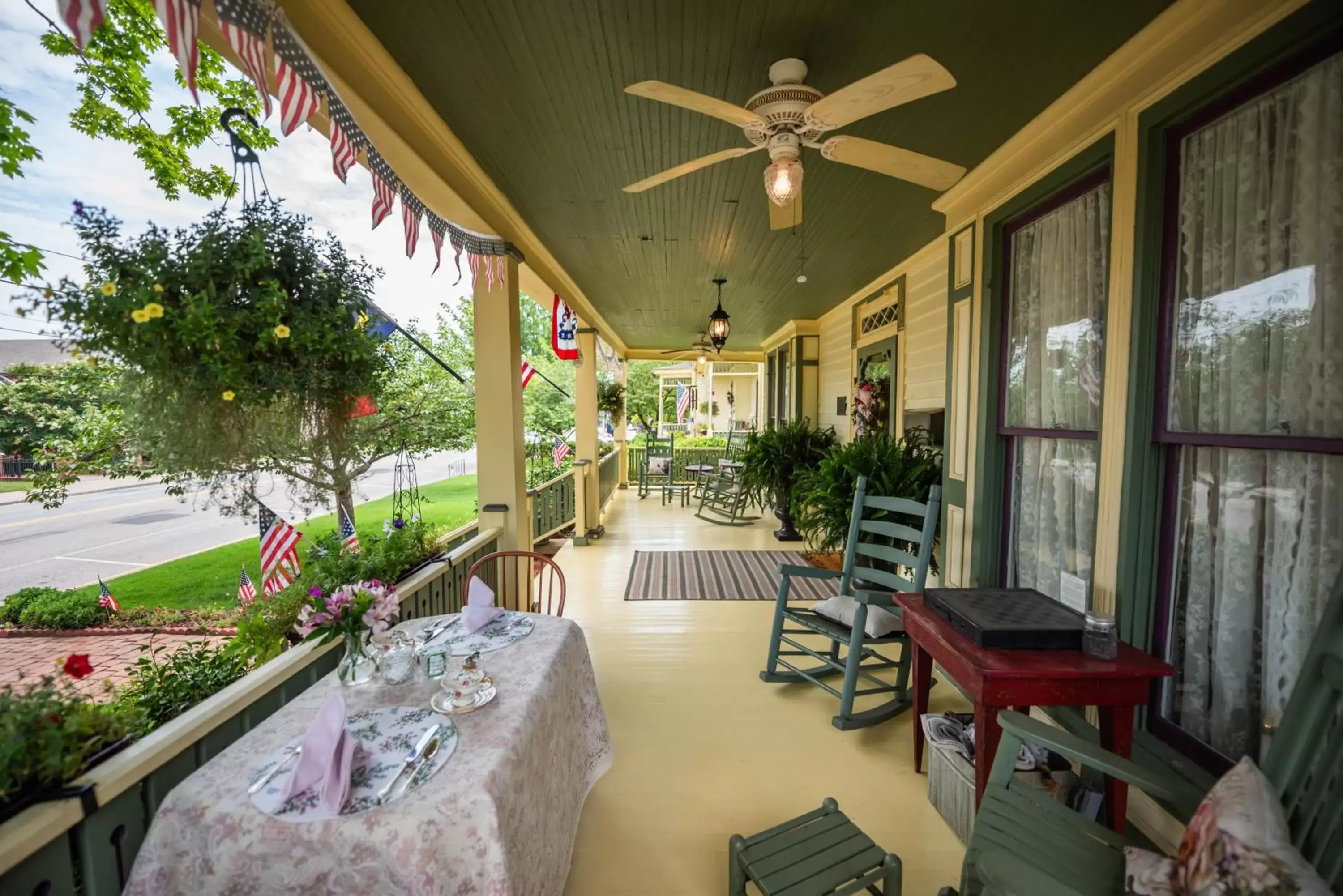 Balcony/Terrace in Carrier Houses Bed & Breakfast