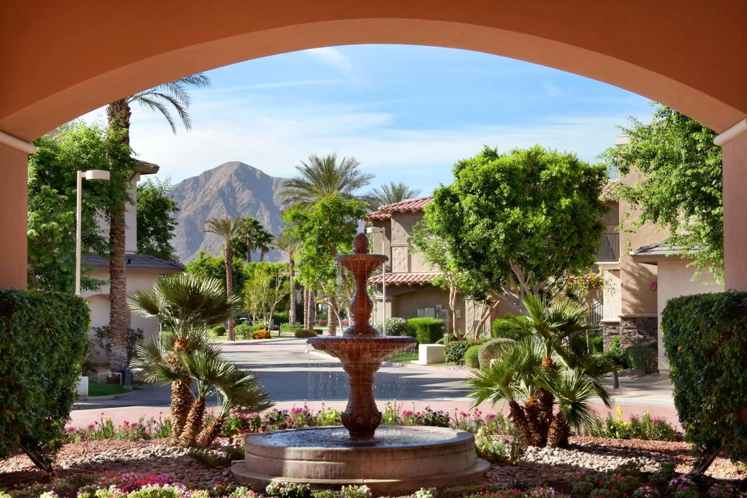 Property building in Embassy Suites La Quinta Hotel & Spa