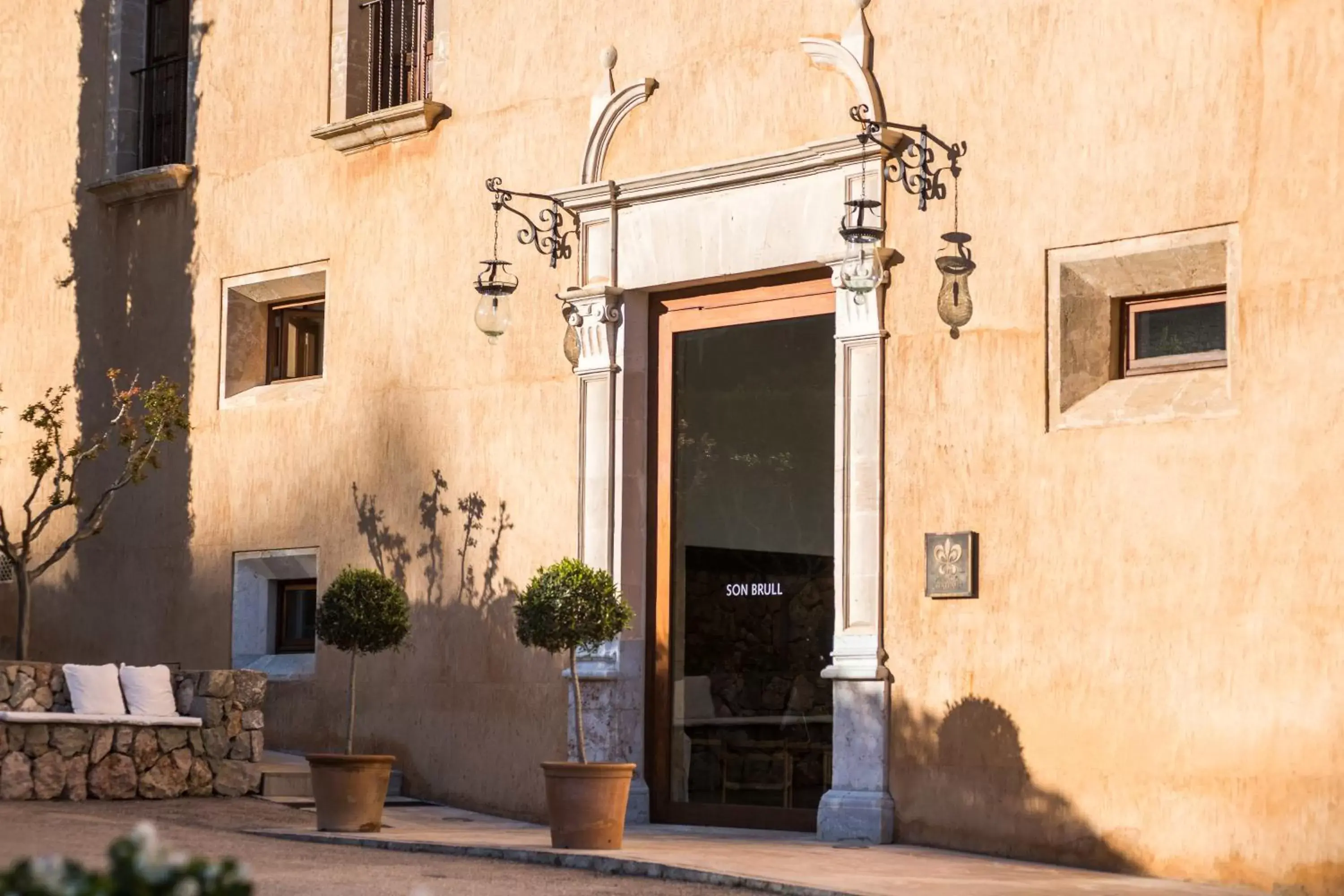 Facade/entrance in Son Brull Hotel & Spa Facade/entrance in Son Brull Hotel & Spa