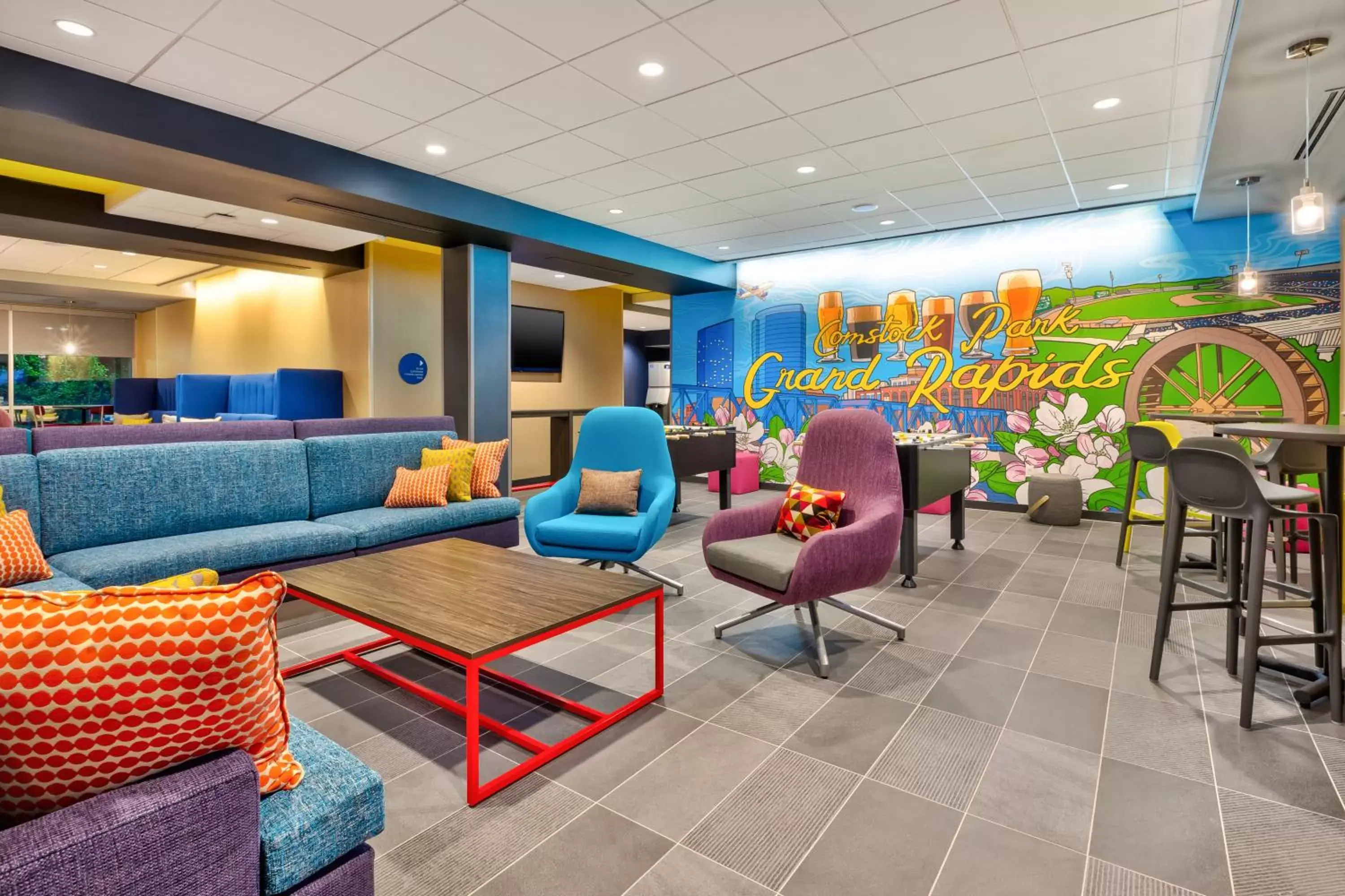 Lobby or reception in Tru By Hilton Comstock Park Grand Rapids, MI Lobby or reception in Tru By Hilton Comstock Park Grand Rapids, MI