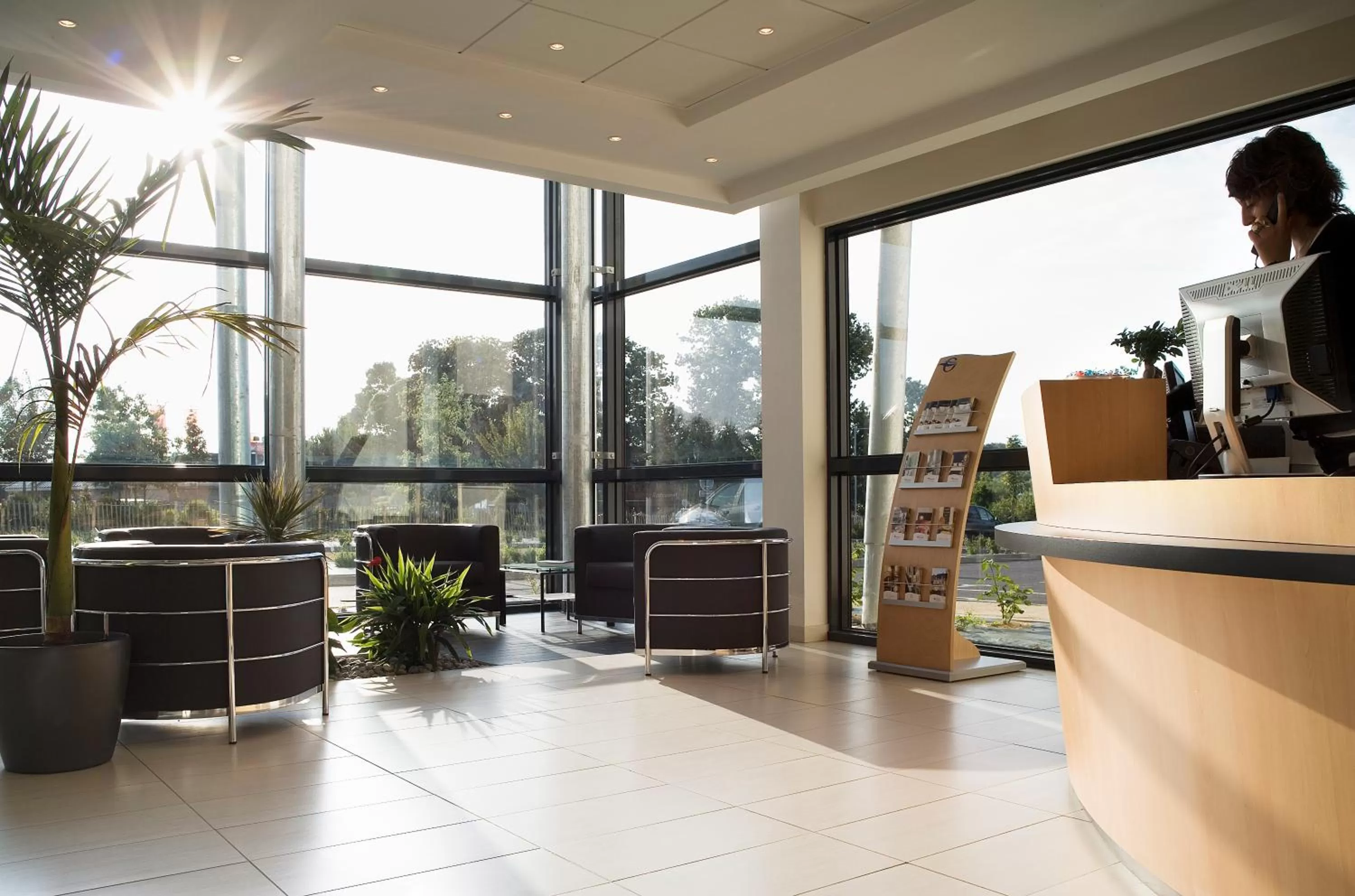 Lobby or reception in Escale Oceania Rennes Cap Malo