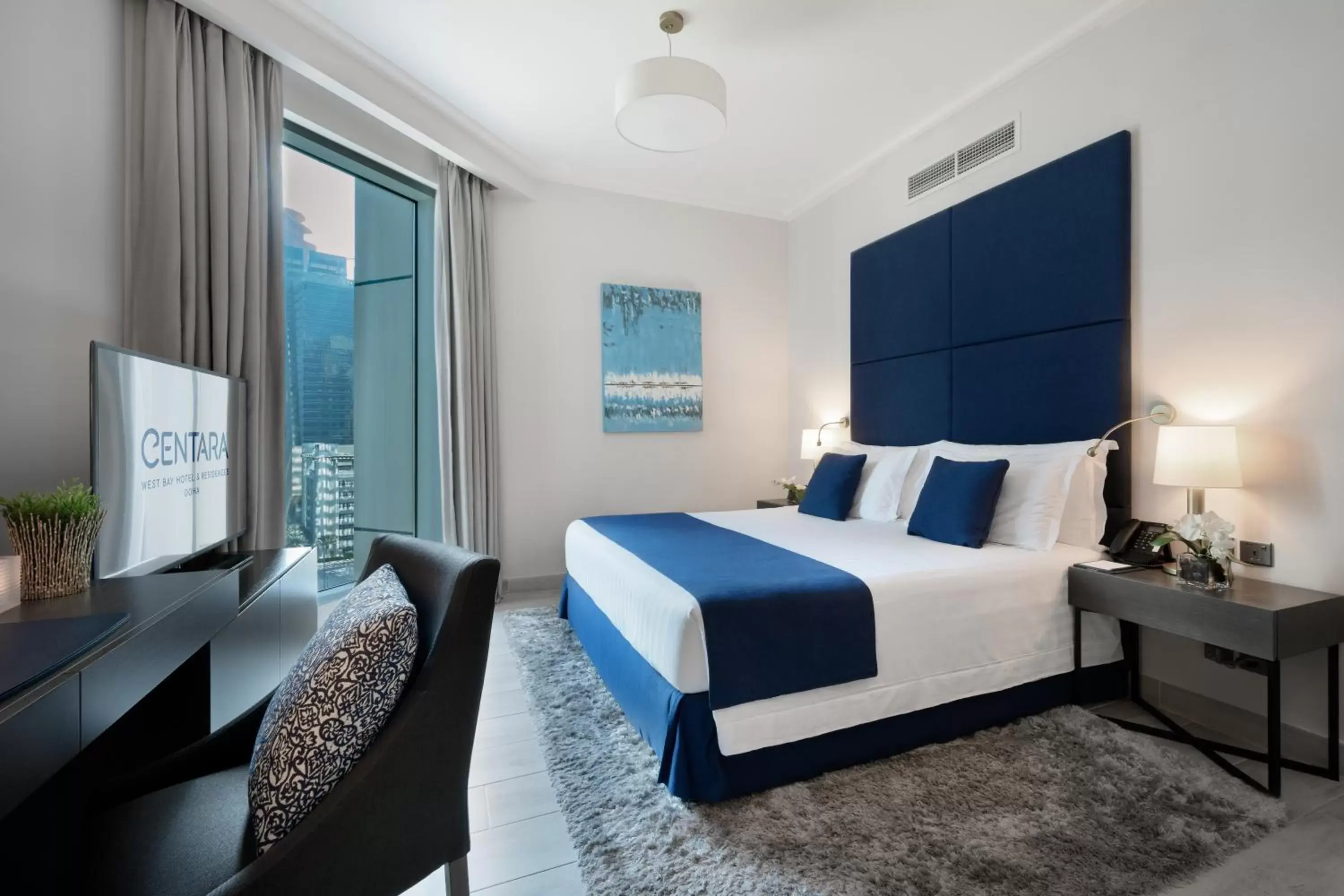 Bed in Centara West Bay Hotel & Residences Doha