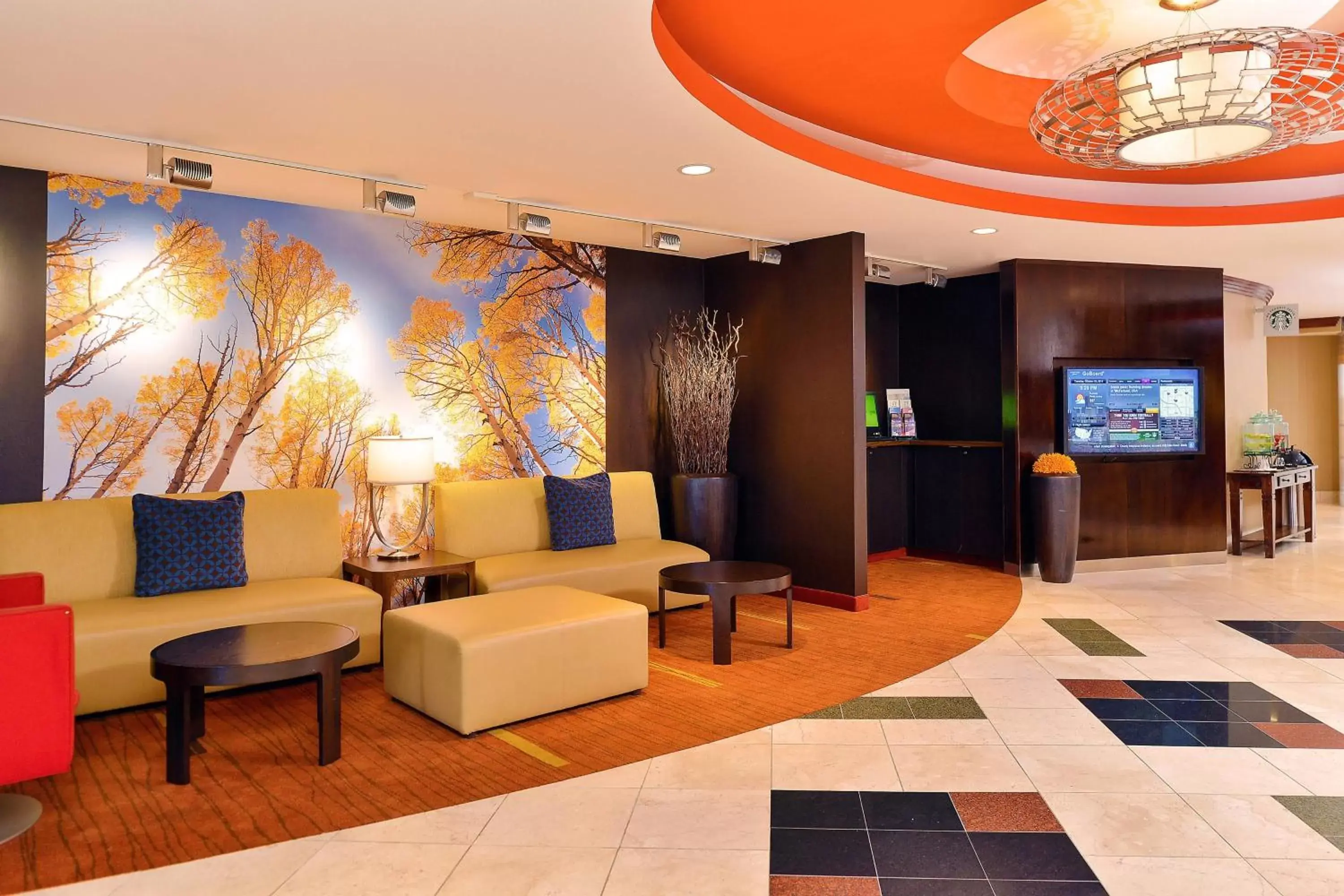 Lobby or reception, Lobby/Reception in Courtyard by Marriott Denver Cherry Creek