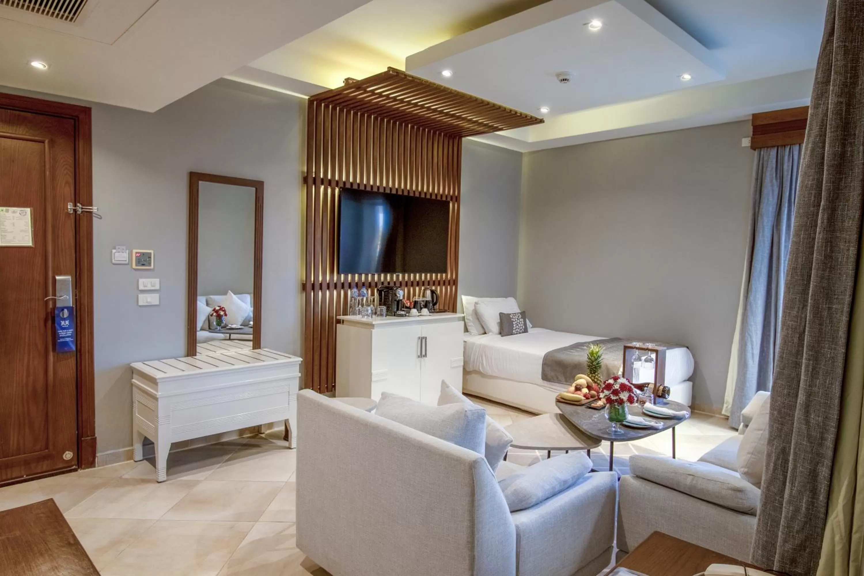 Living room in Sunrise Crystal Bay Resort -Grand Select