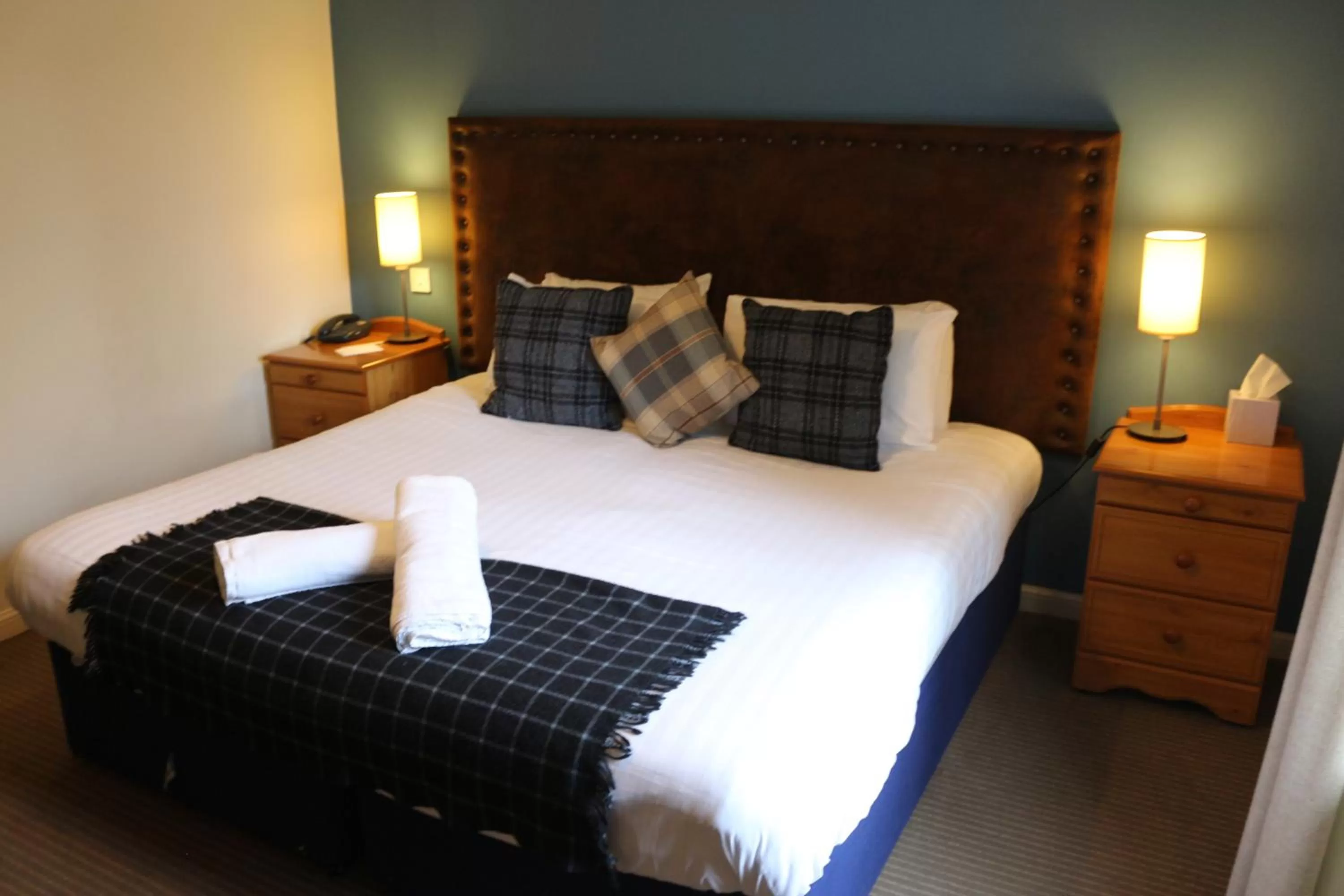 Bed in Craiglynne Hotel