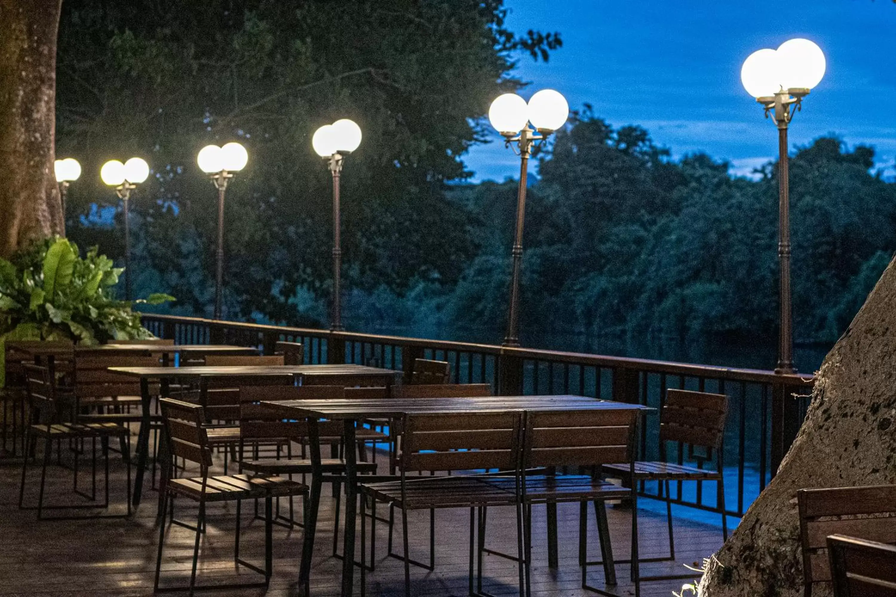 Dinner in The Legacy River Kwai Resort