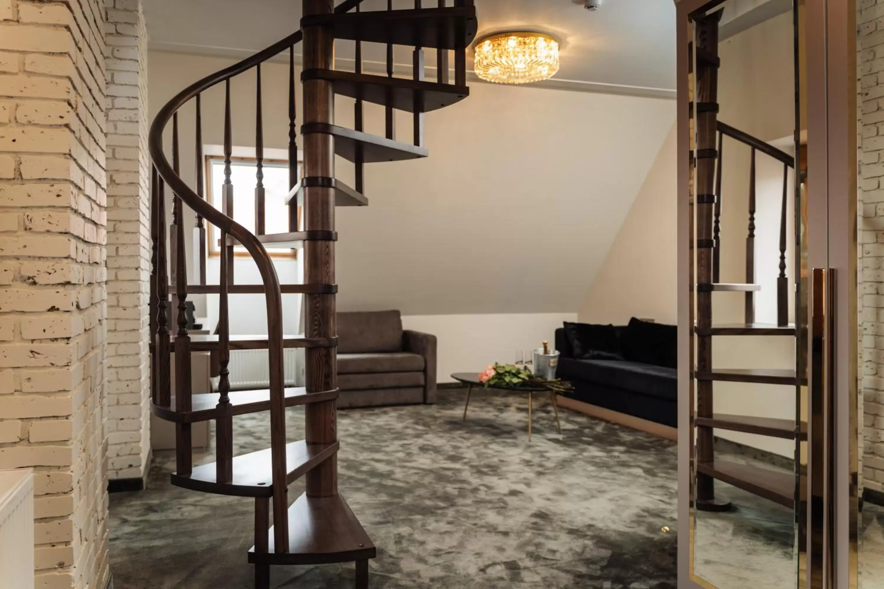 Living room in St Palace Hotel Living room in St Palace Hotel