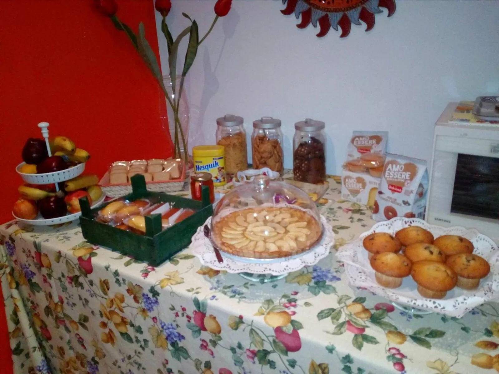 Dining area, Food in B&B Pian del Lago