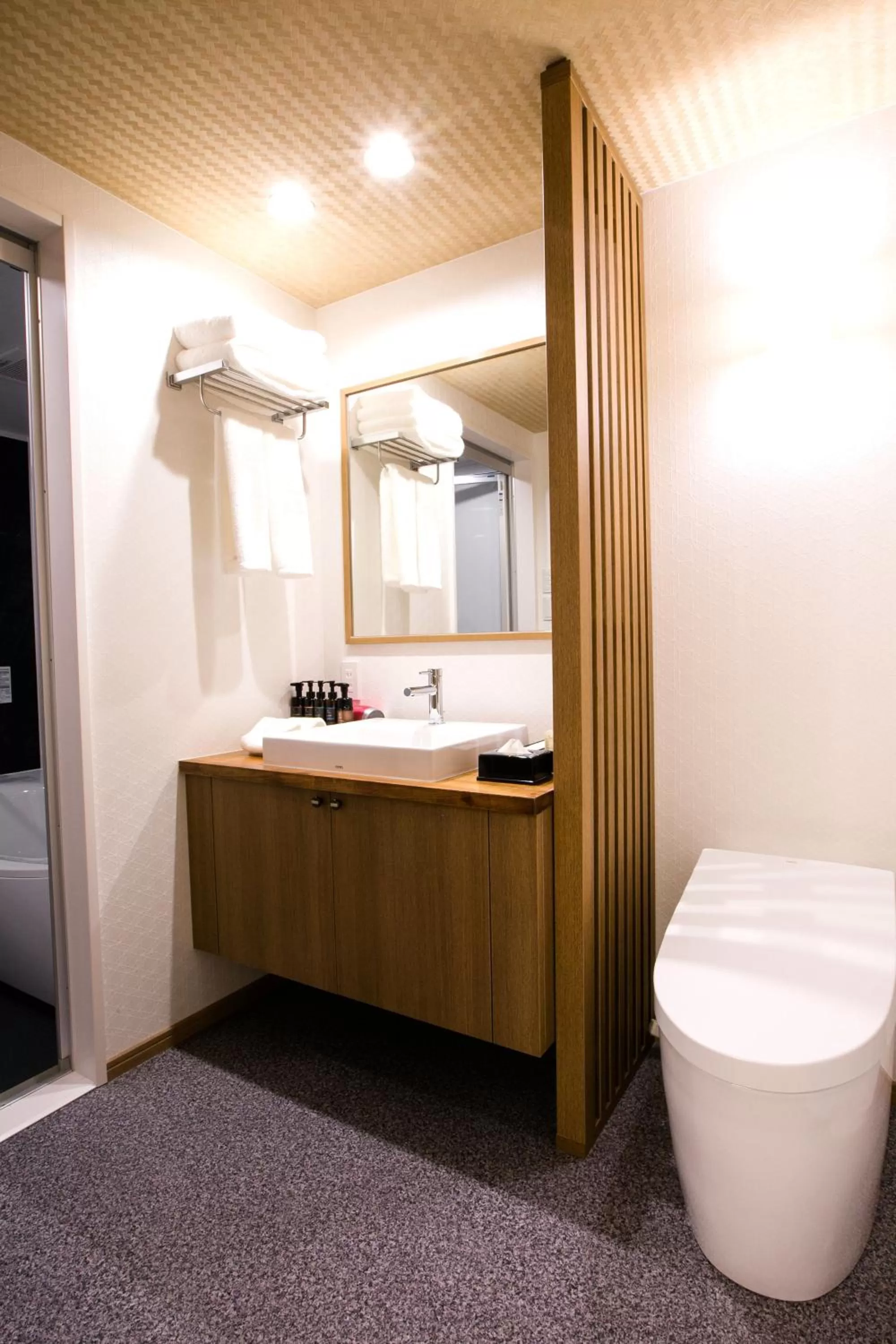 Toilet in Kyoto Kamanza Hotel