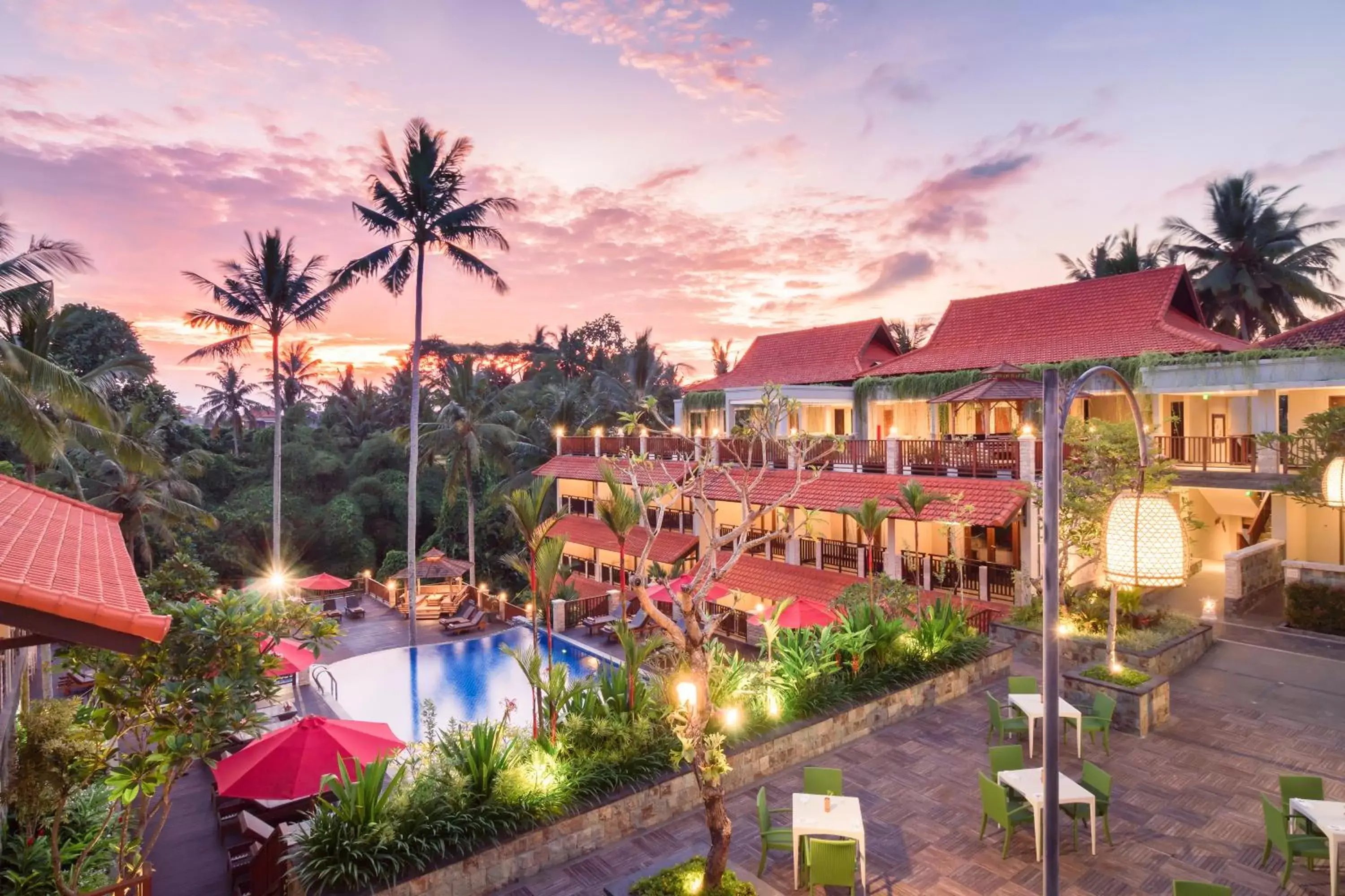 Pool View in Best Western Premier Agung Resort Ubud