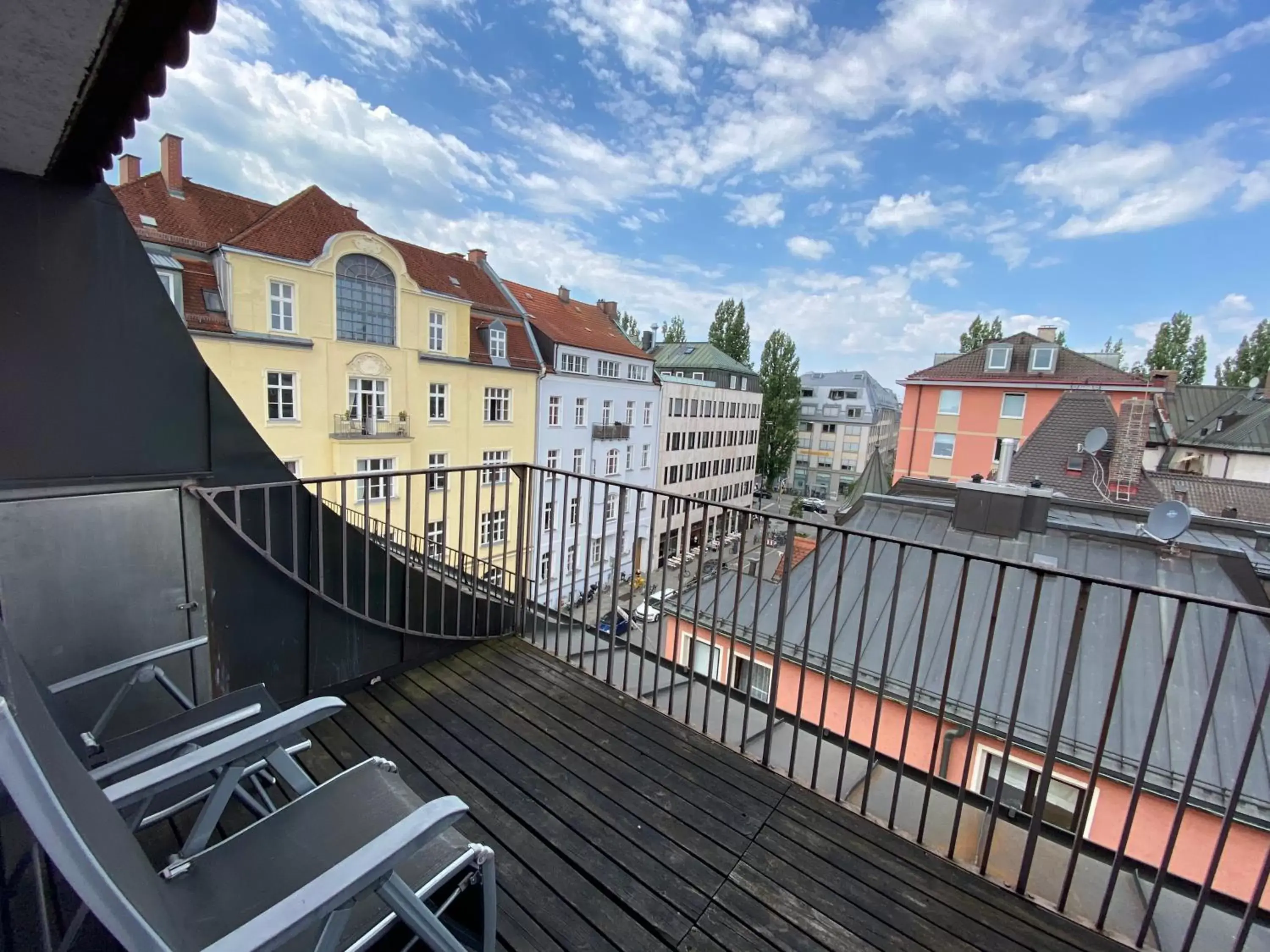 Balcony/Terrace in Das Nikolai Hotel