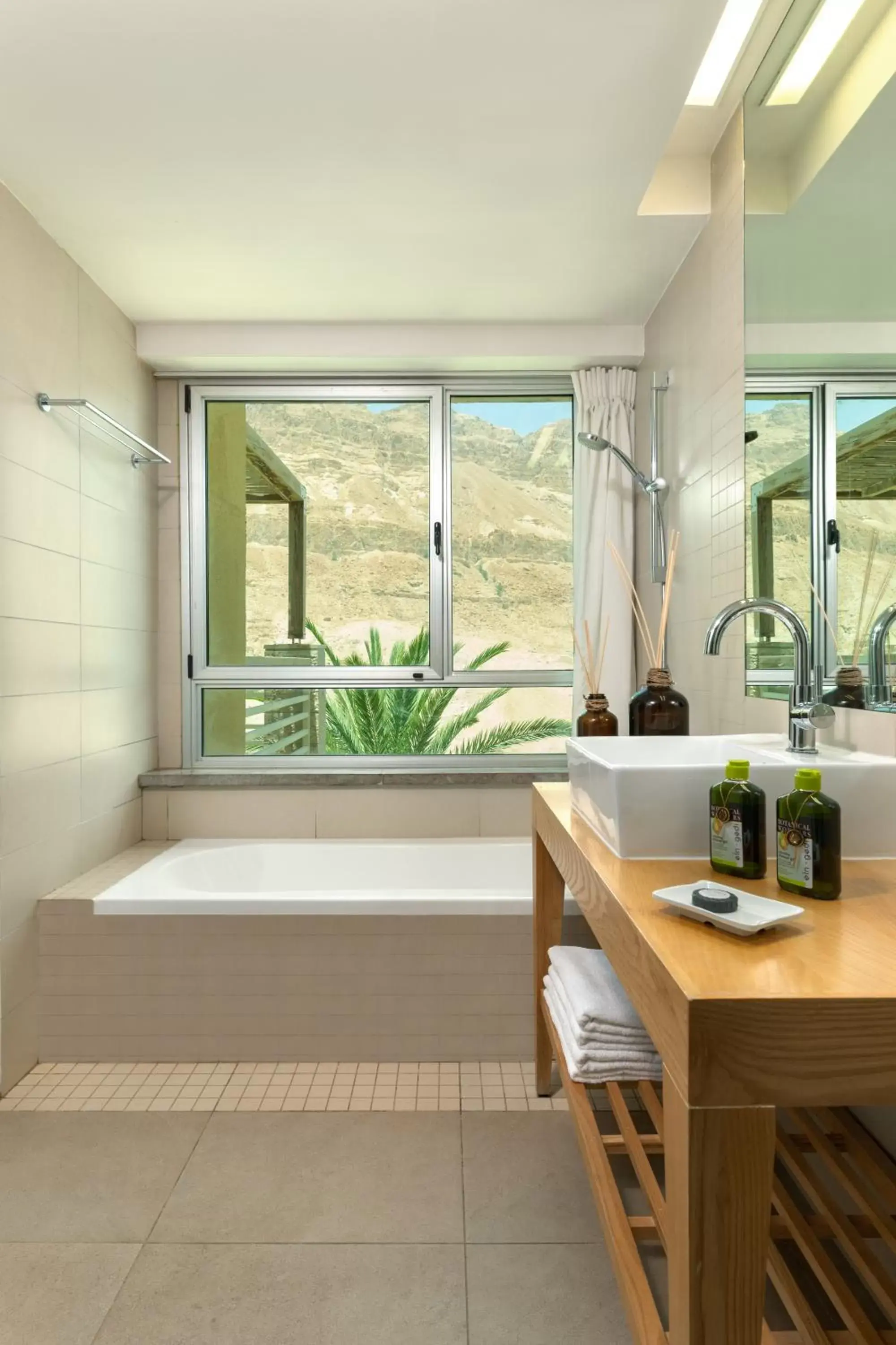 Bathroom in Ein Gedi Kibbutz Hotel