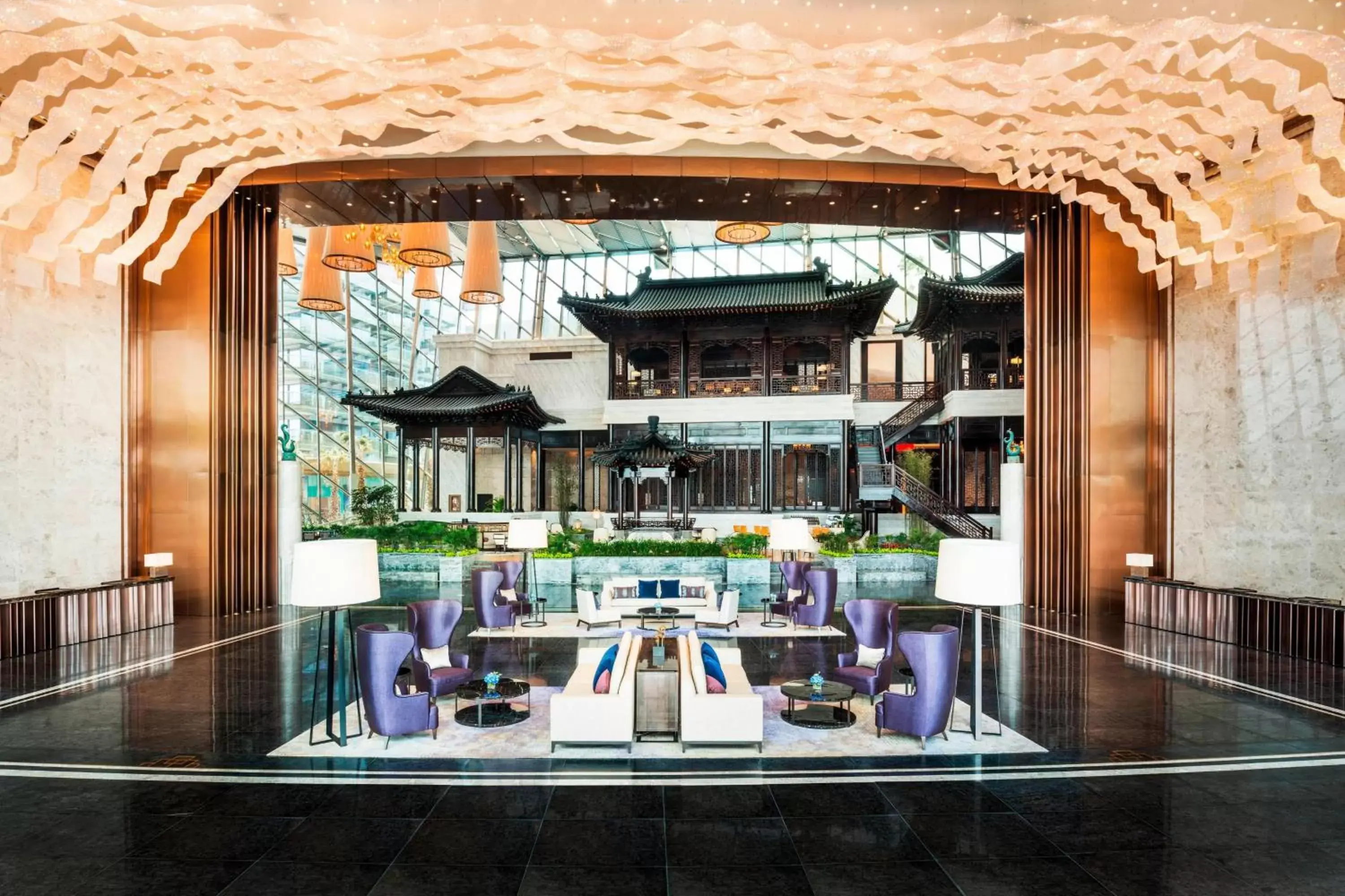 Lobby or reception in Sheraton Zhuhai Hotel Lobby or reception in Sheraton Zhuhai Hotel