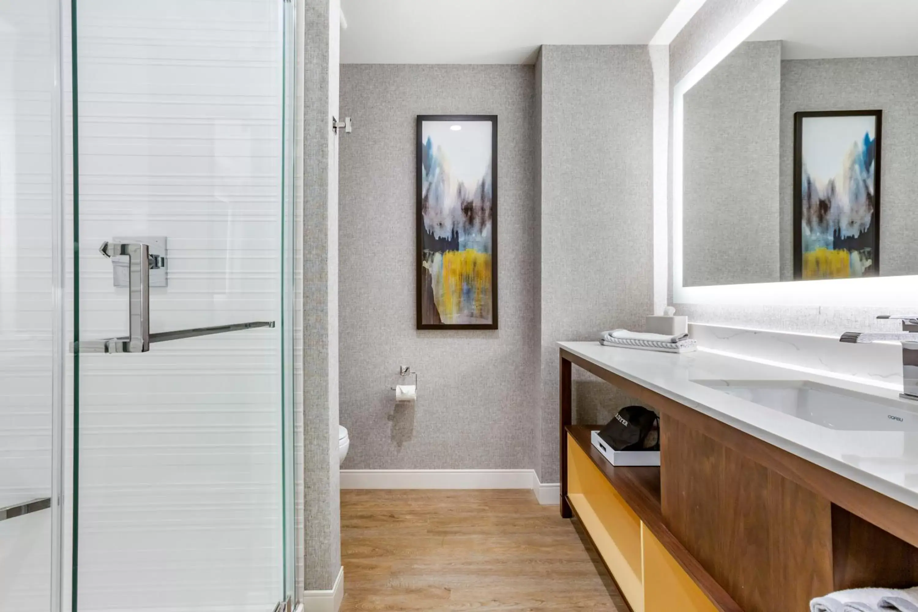 Shower, Bathroom in Cambria Hotel Napa Valley