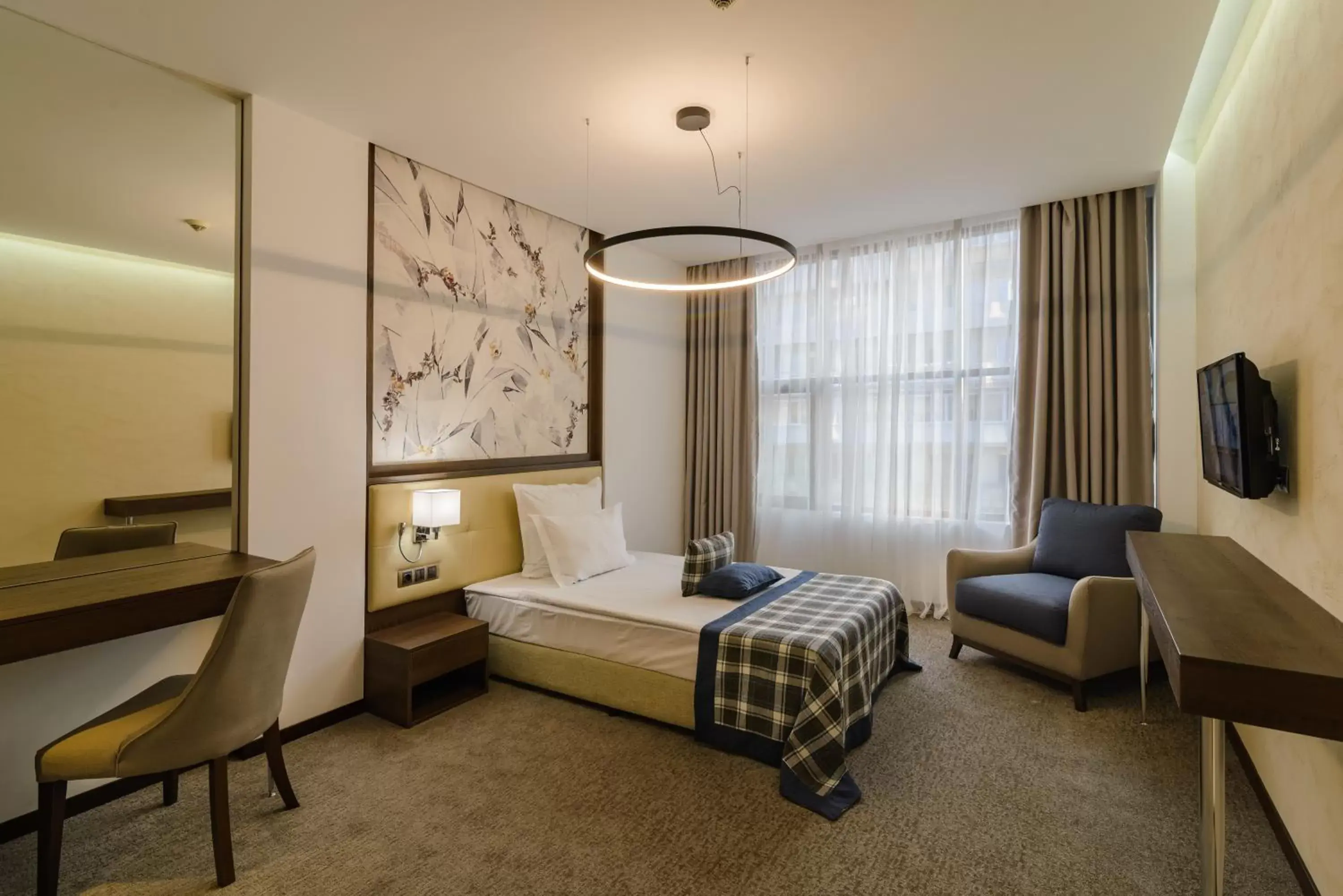 Bed in Rosslyn Dimyat Hotel Varna