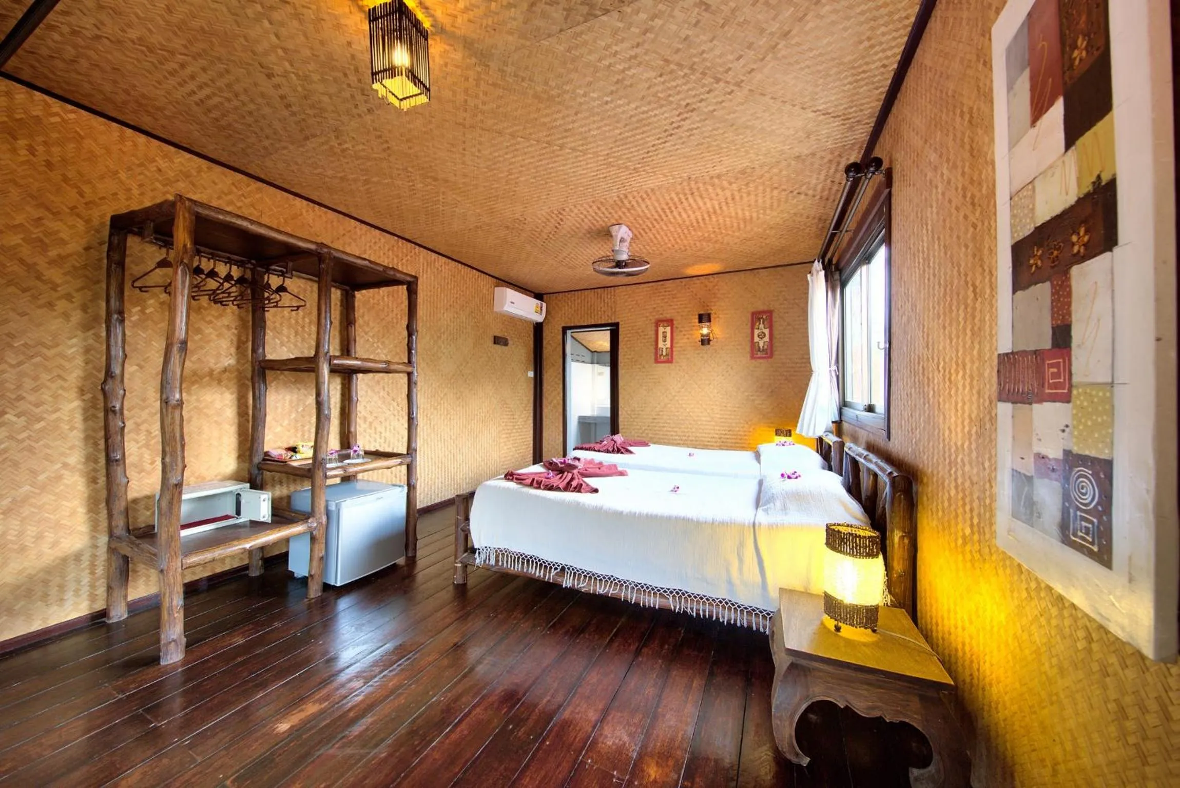 Photo of the whole room, Bed in Eden Bungalows Fisherman's village