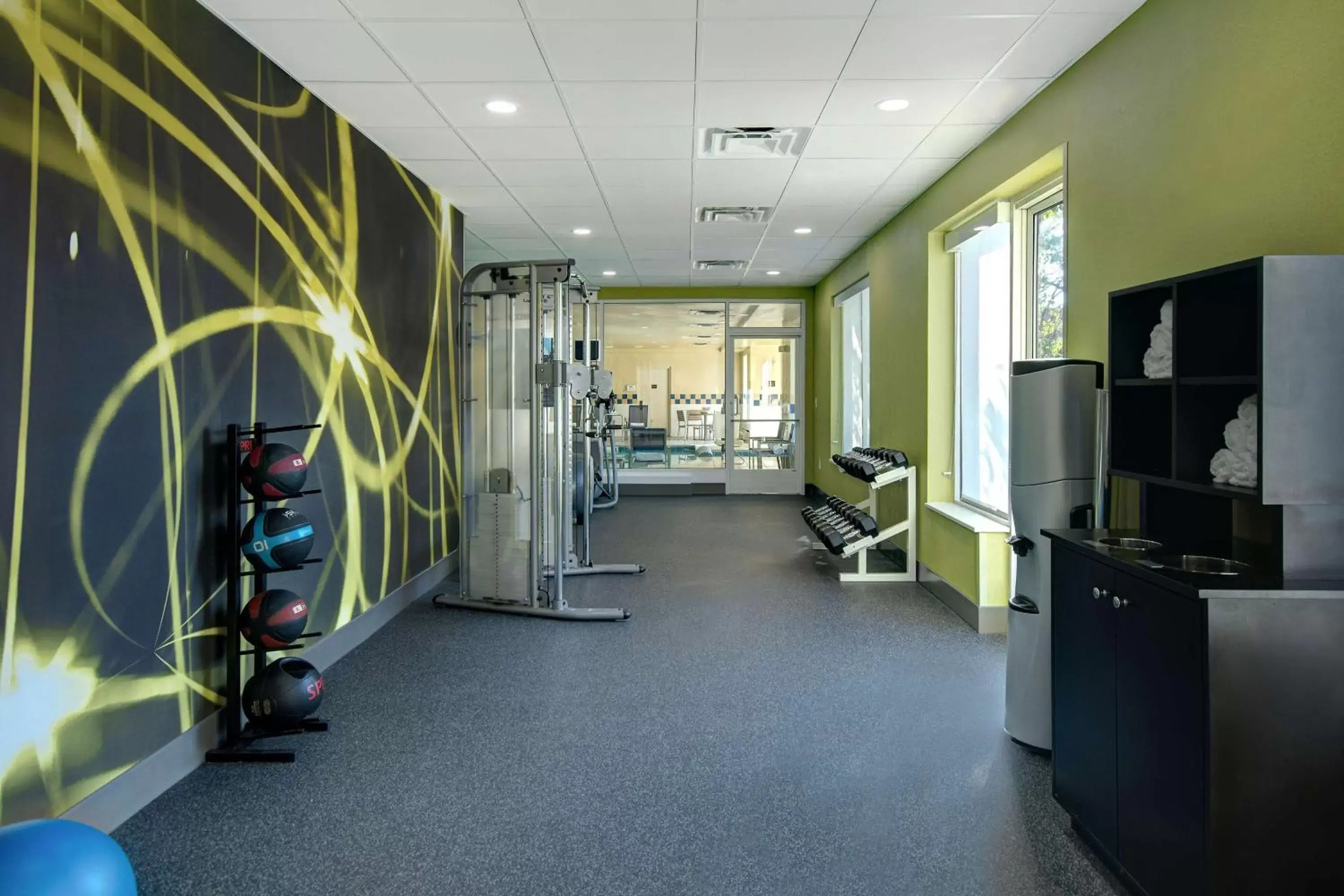 Fitness centre/facilities, Fitness Center/Facilities in Hilton Garden Inn Detroit Metro Airport