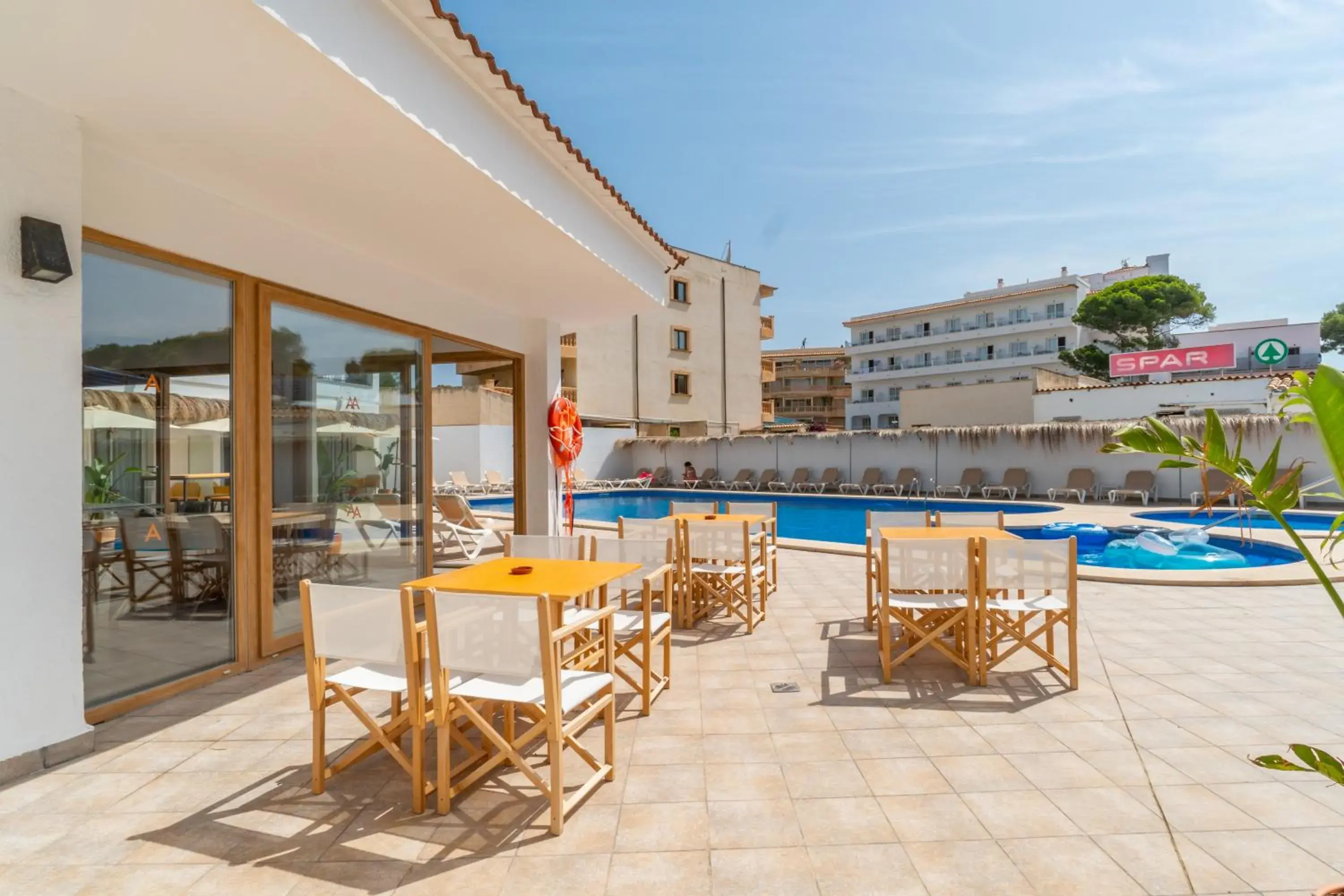 Swimming Pool in Hostal Alcina