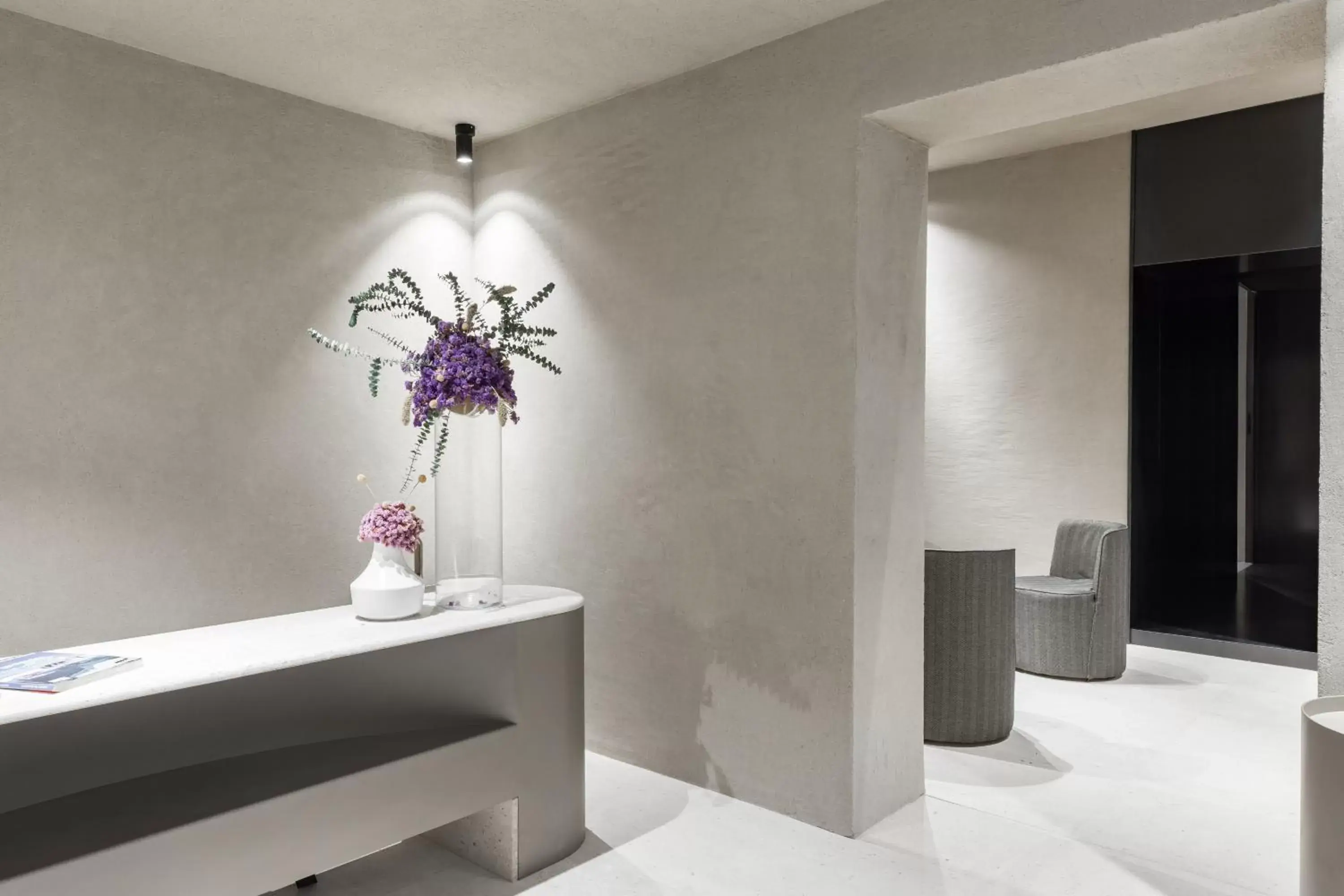 Lobby or reception, Bathroom in Elysium Suites collection