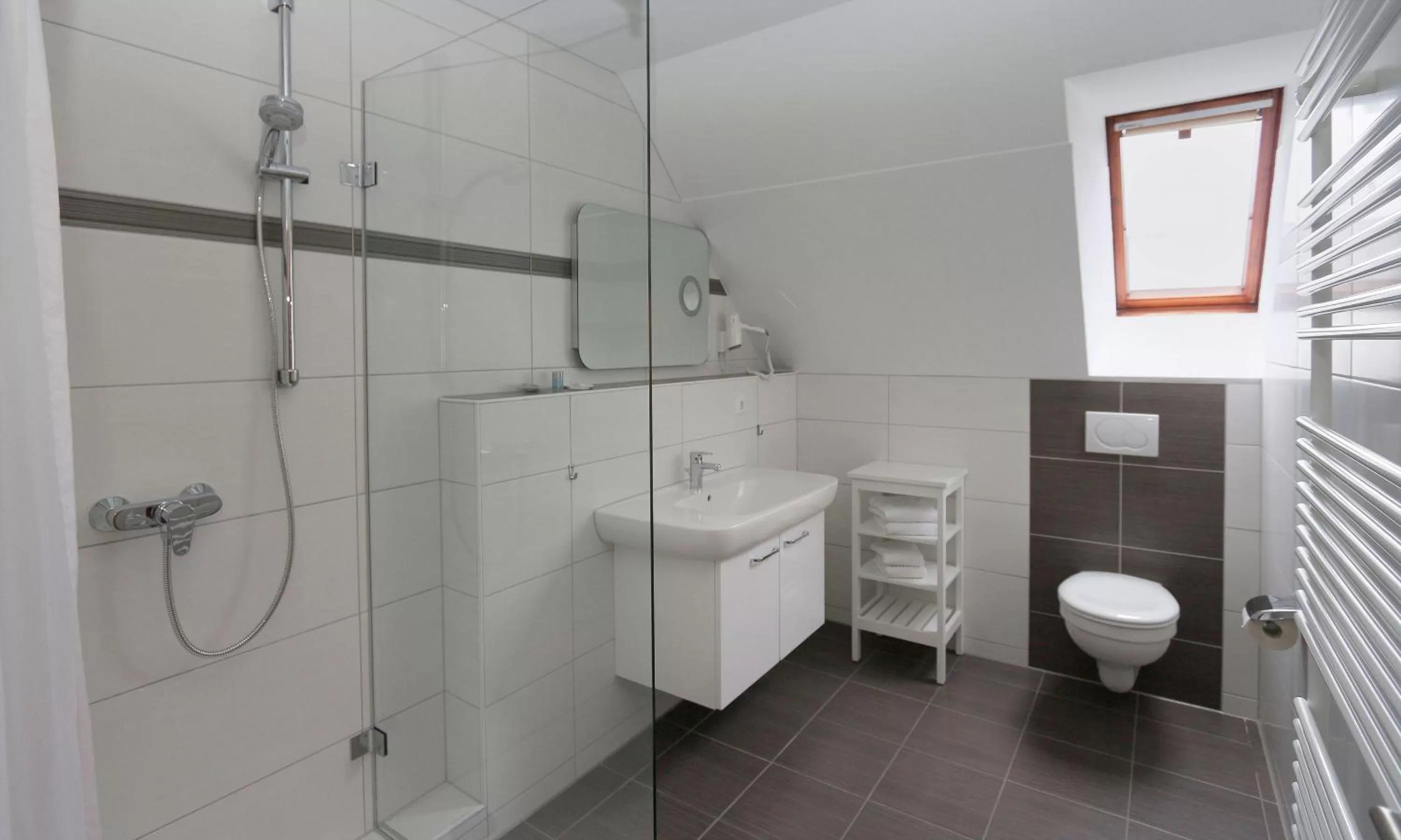 Bathroom in Gasthof Lafrenz