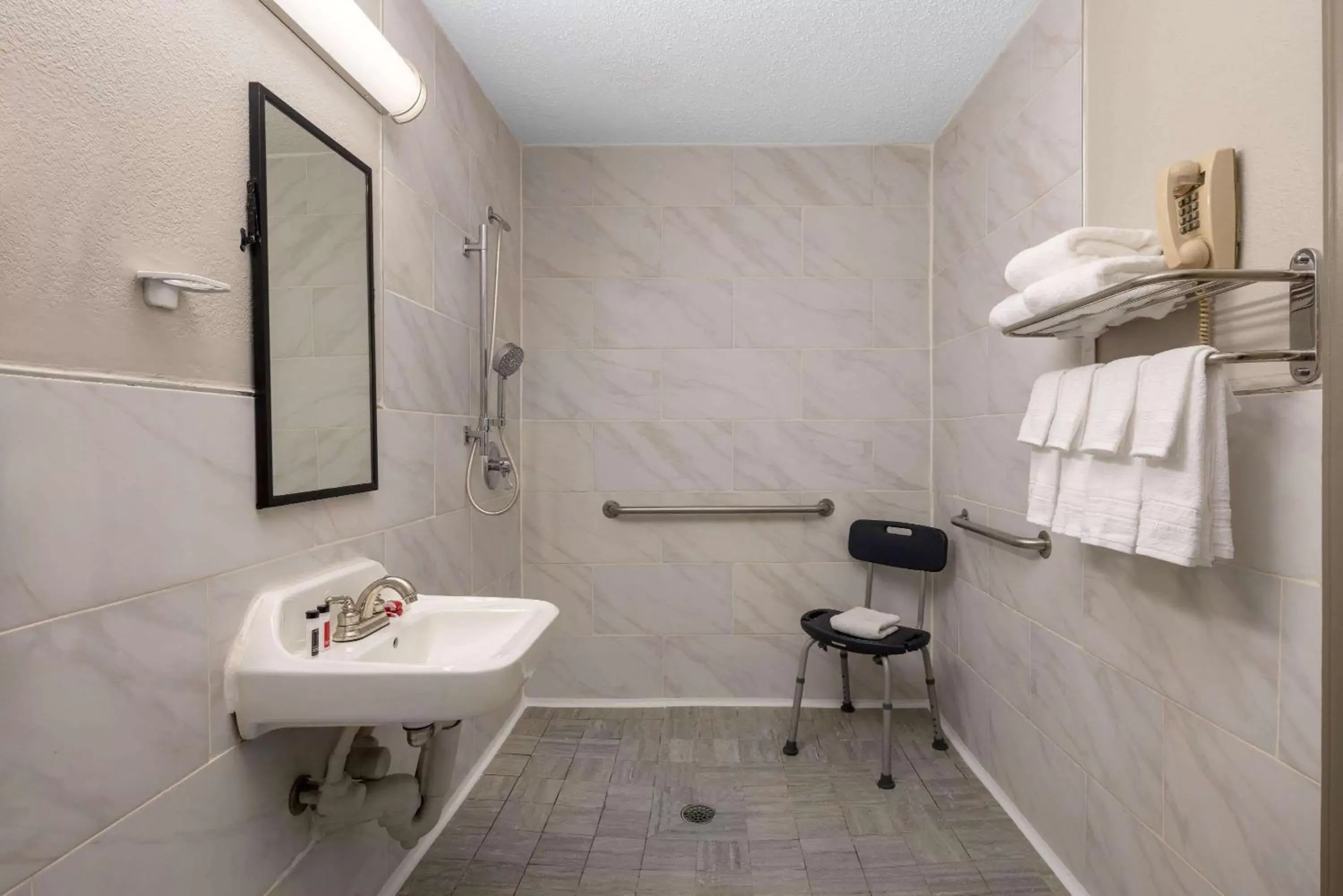 Shower, Bathroom in Days Inn by Wyndham Jackson