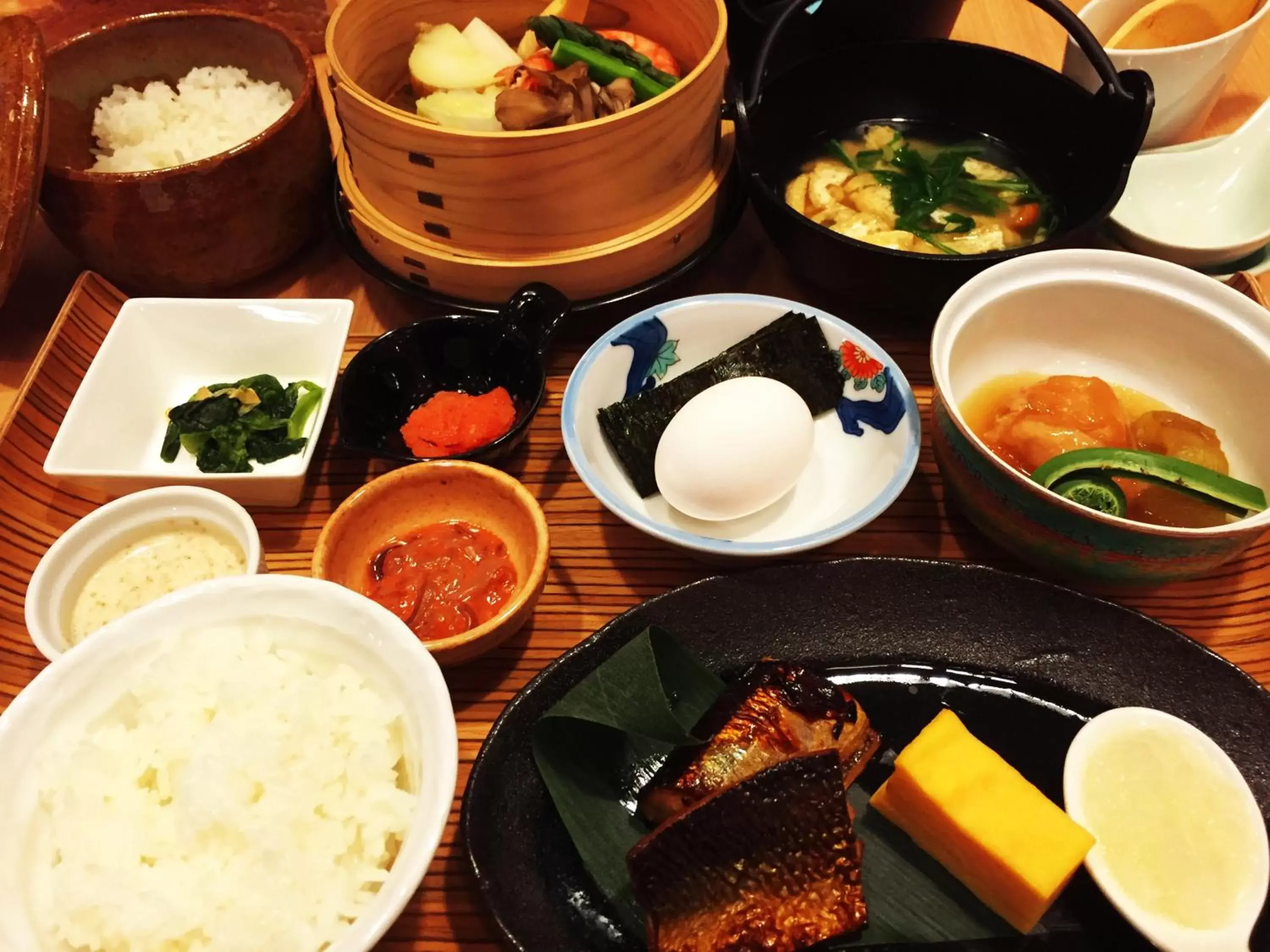 Food close-up in Kushiro Century Castle Hotel