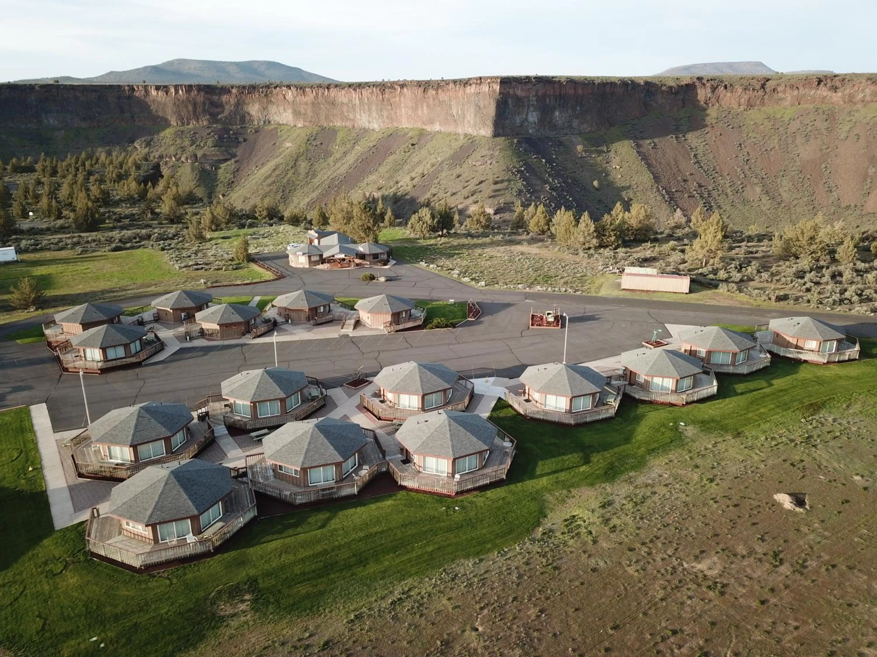 Bird's eye view, Bird's-eye View in Smith Rock Resort