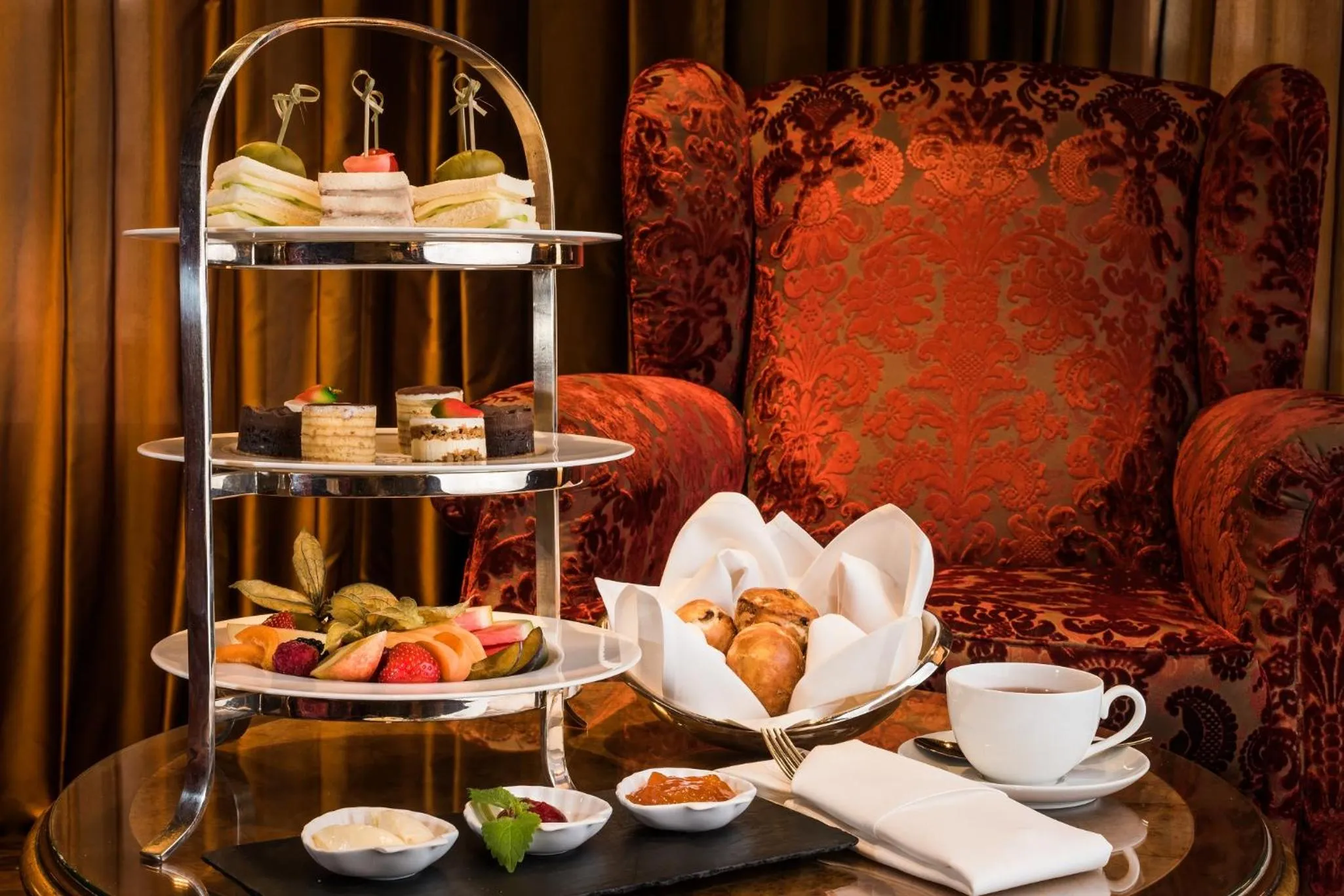 Food close-up in Relais & Châteaux Bülow Palais