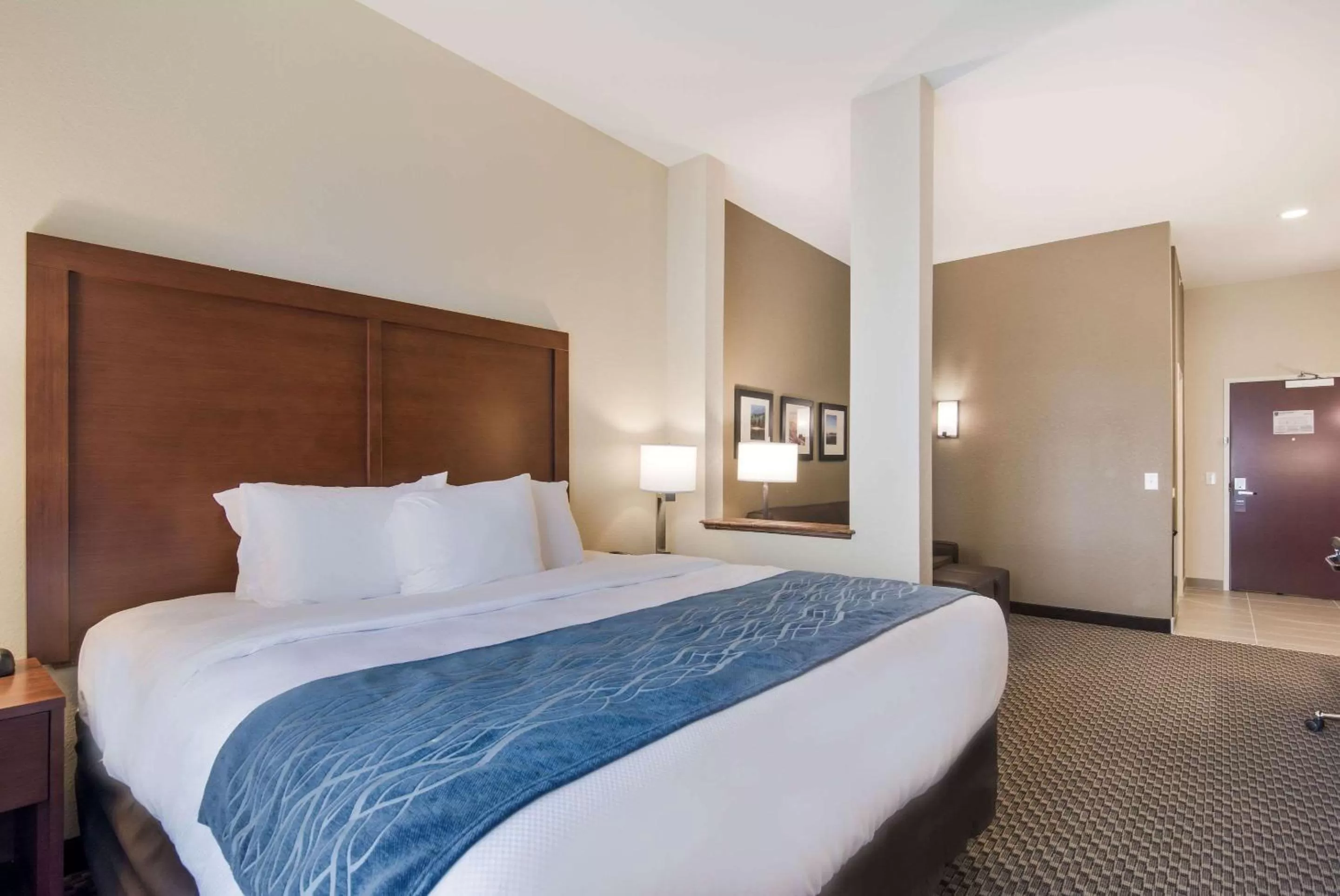 Photo of the whole room, Bed in Comfort Inn & Suites Rock Hill Northeast