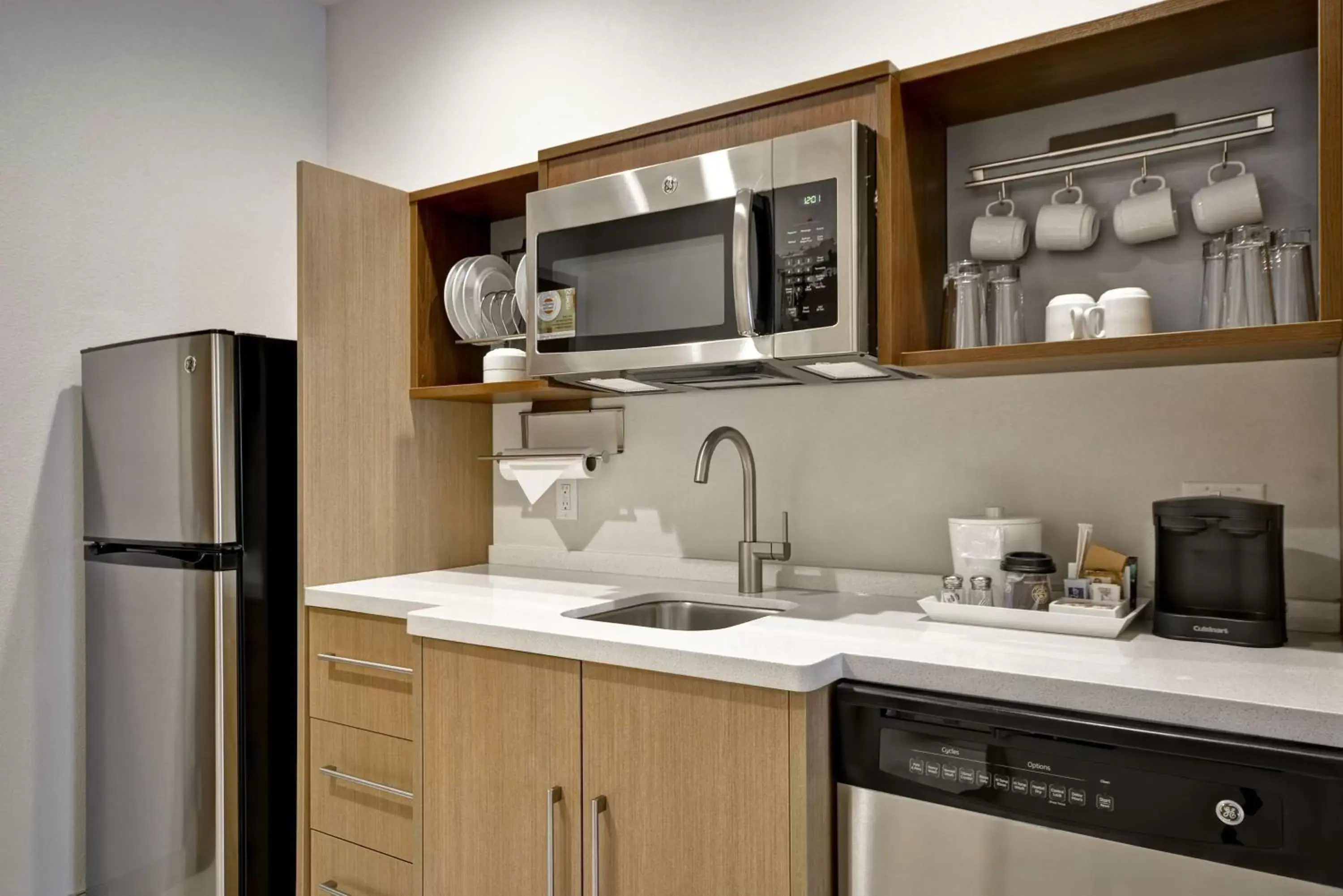 Kitchen or kitchenette, Kitchen/Kitchenette in Home 2 Suites By Hilton Fairview Allen