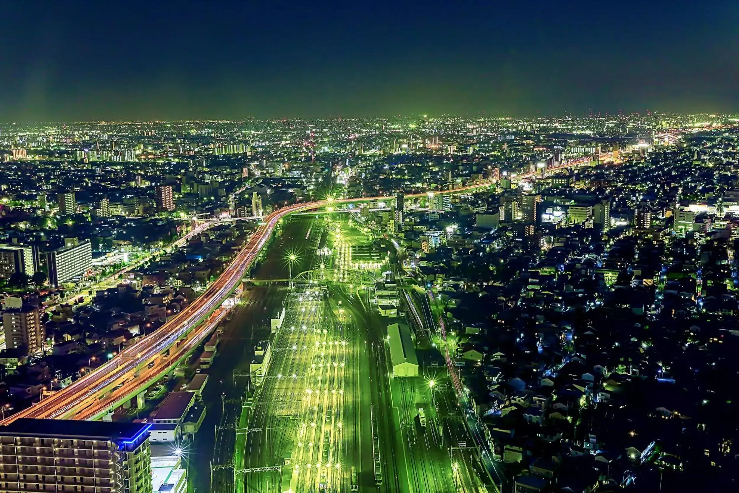 City view, Bird's-eye View in Nagoya Prince Hotel Sky Tower