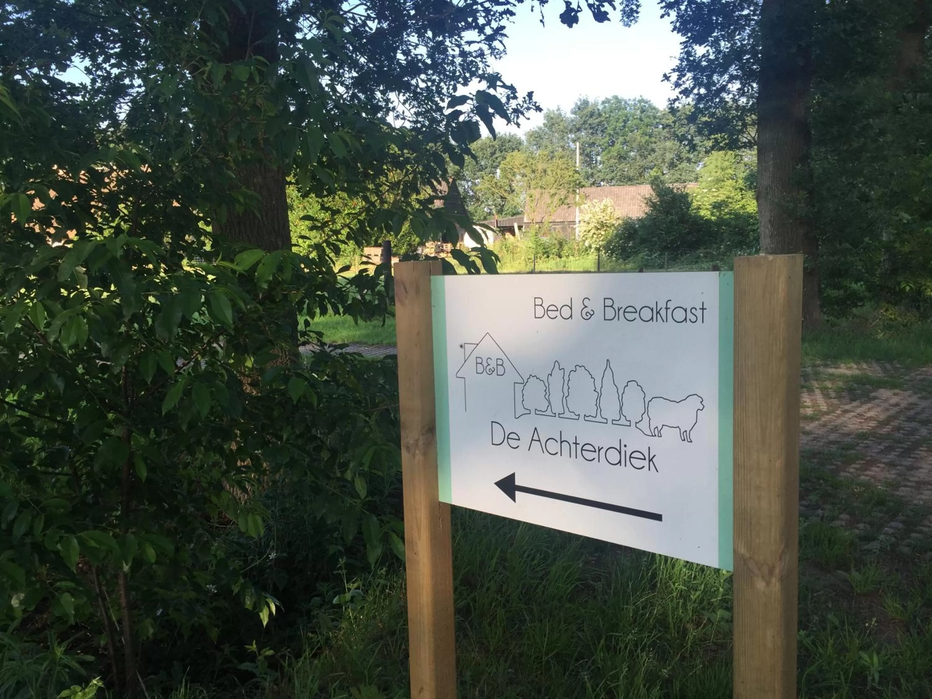 On site in B&B De Achterdiek