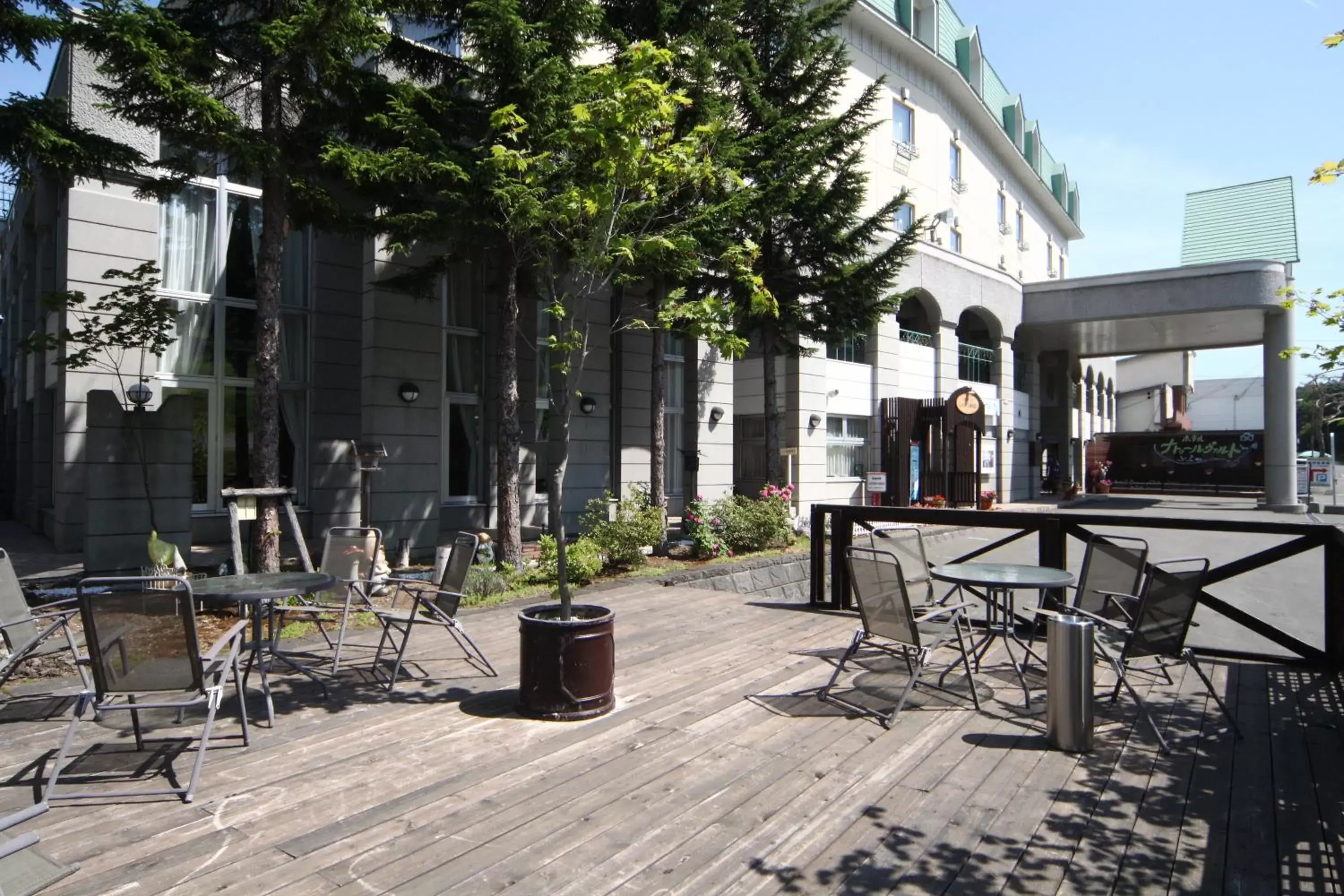 Balcony/Terrace in Hotel Naturwald Furano