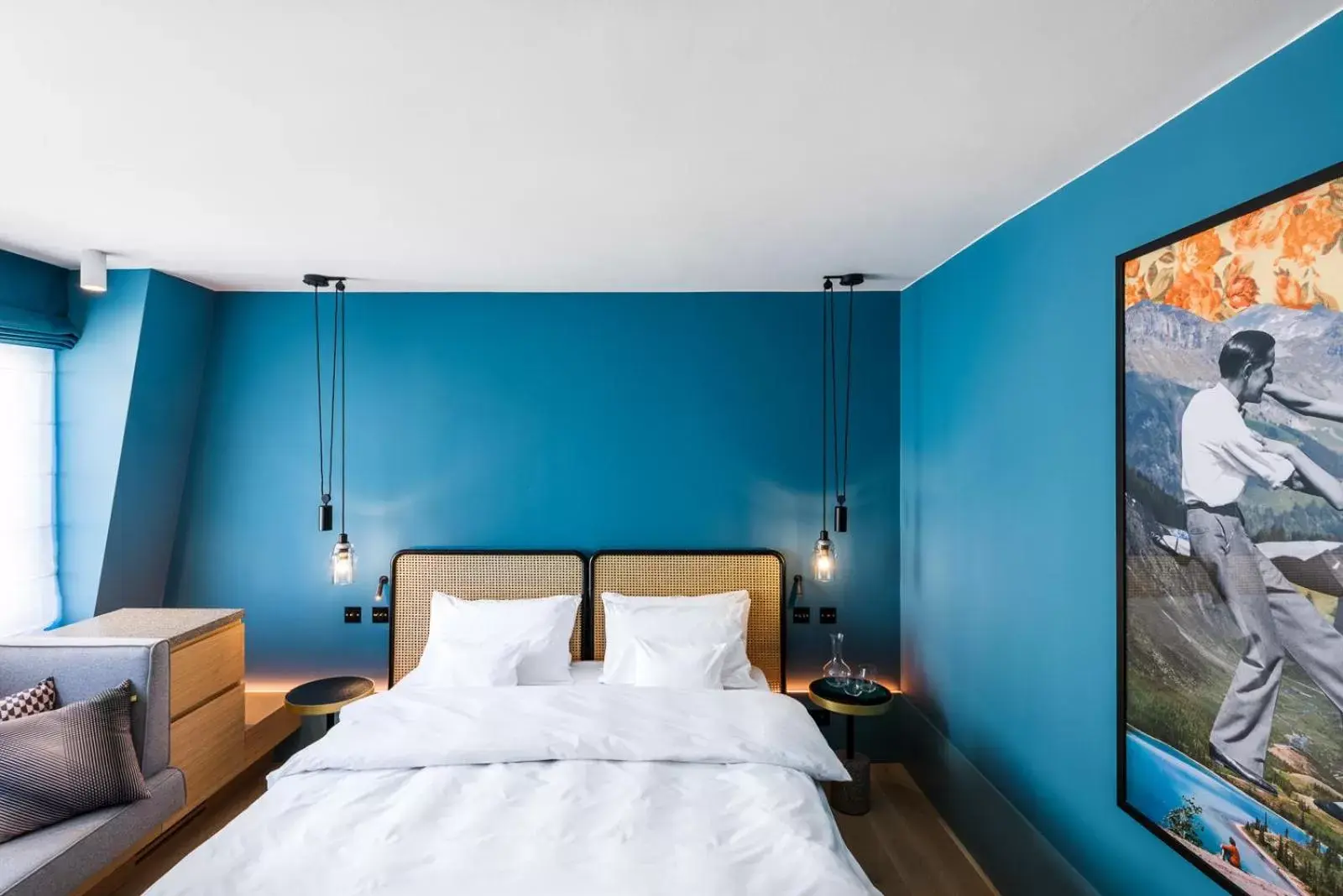 Bed in Maximilian Hotel Bed in Maximilian Hotel