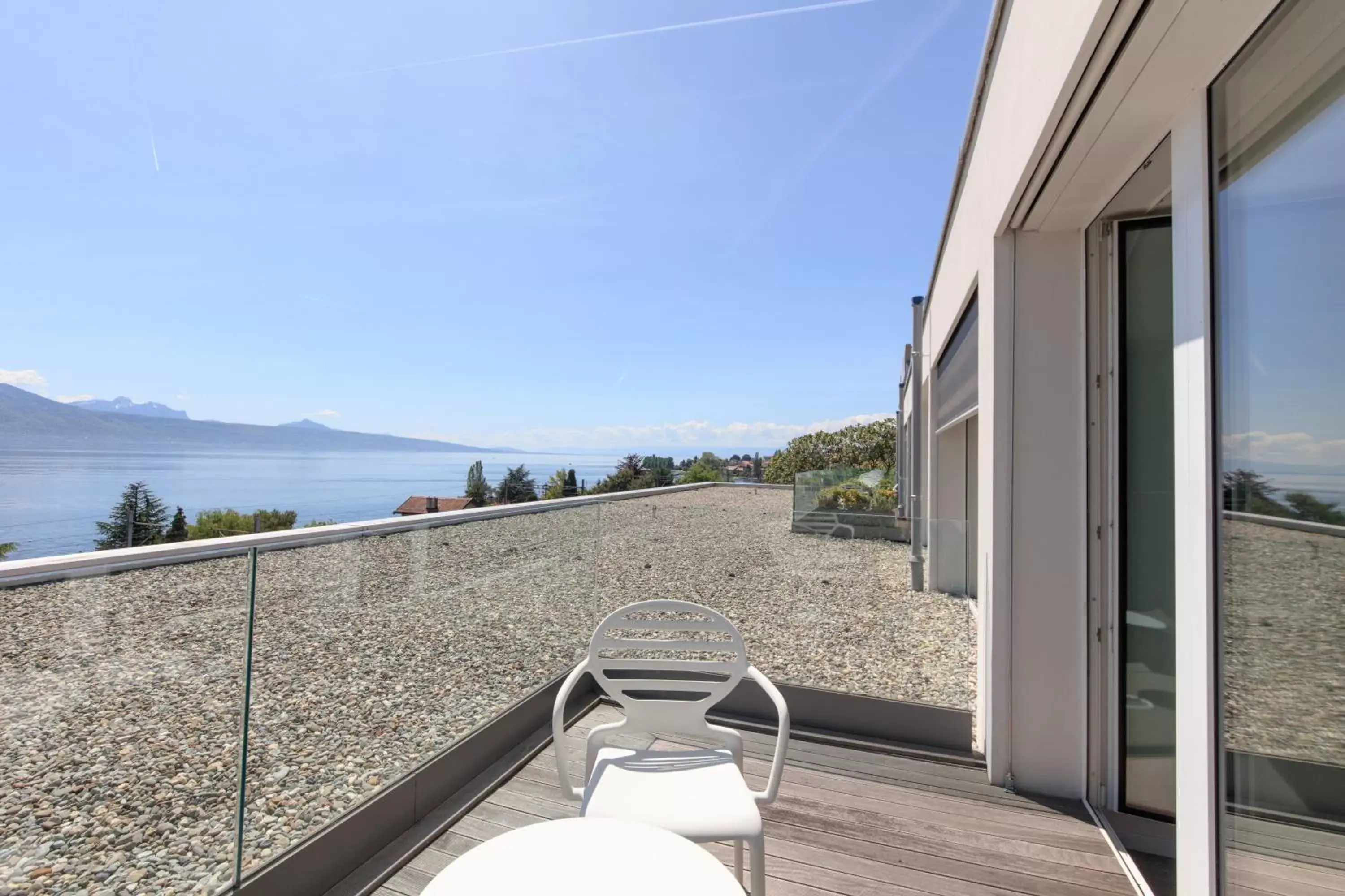 View (from property/room), Balcony/Terrace in Hotel Lavaux