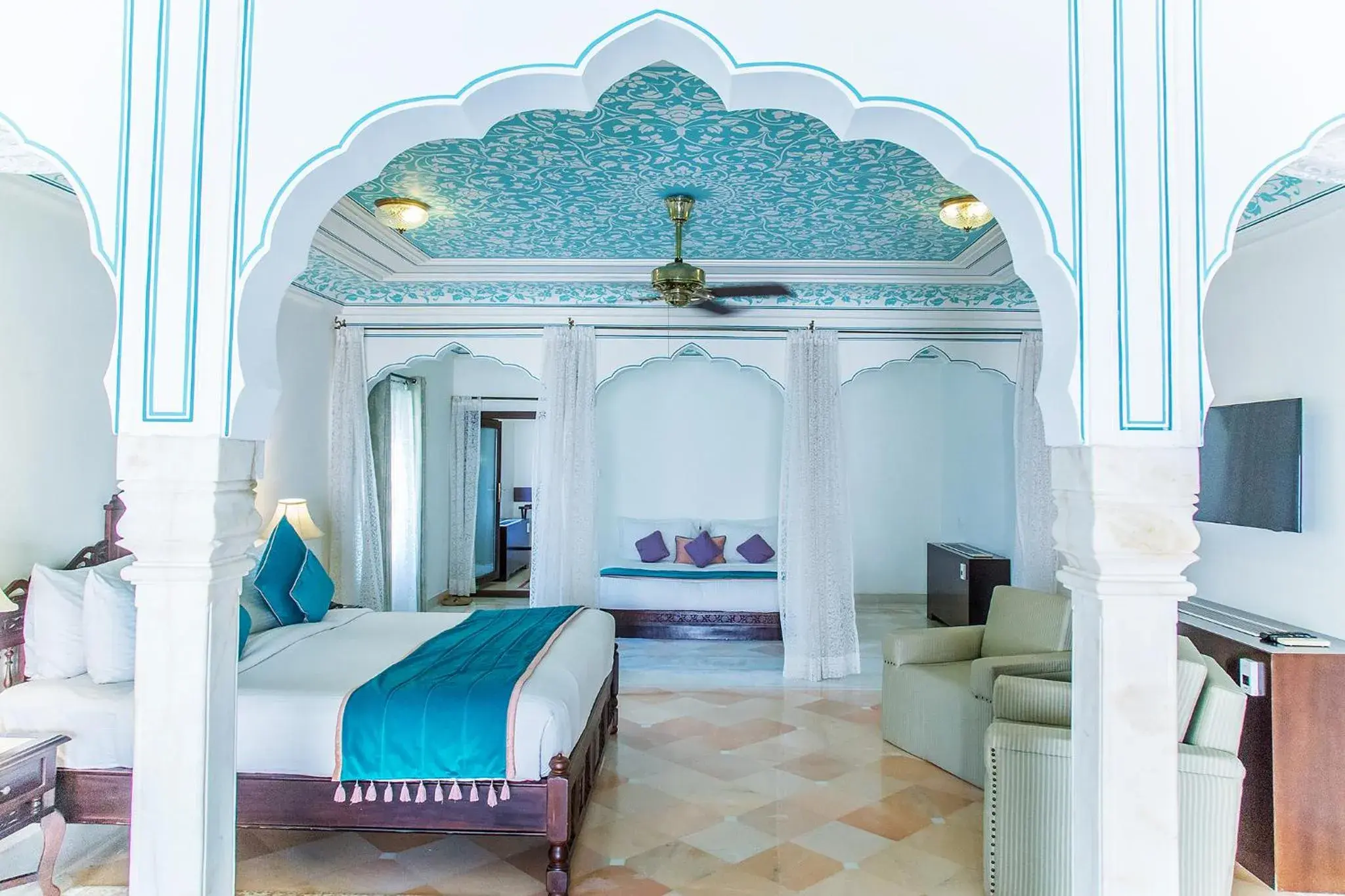 Photo of the whole room in Royal Heritage Haveli