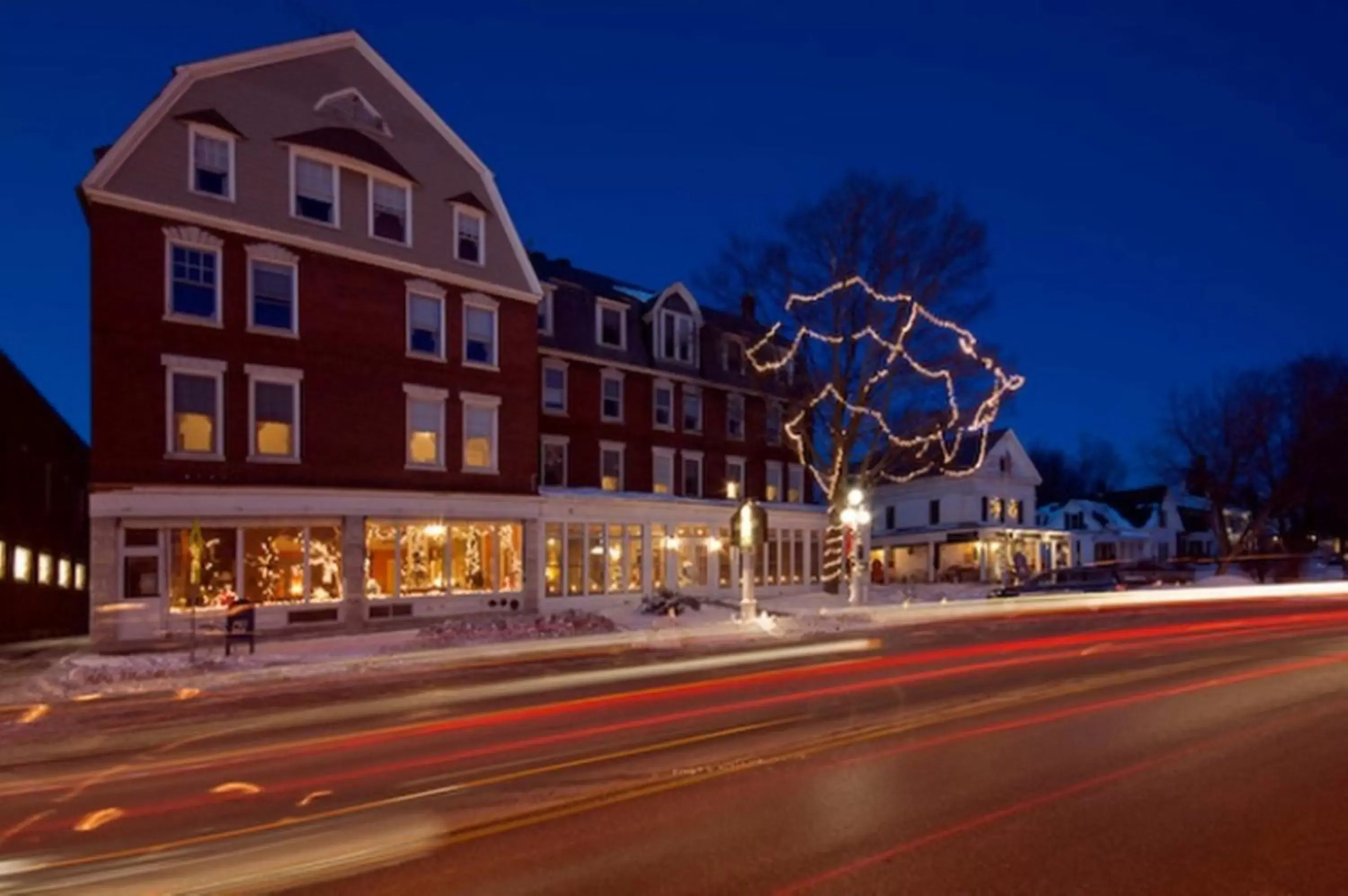 Night, Property Building in The Brandon Inn