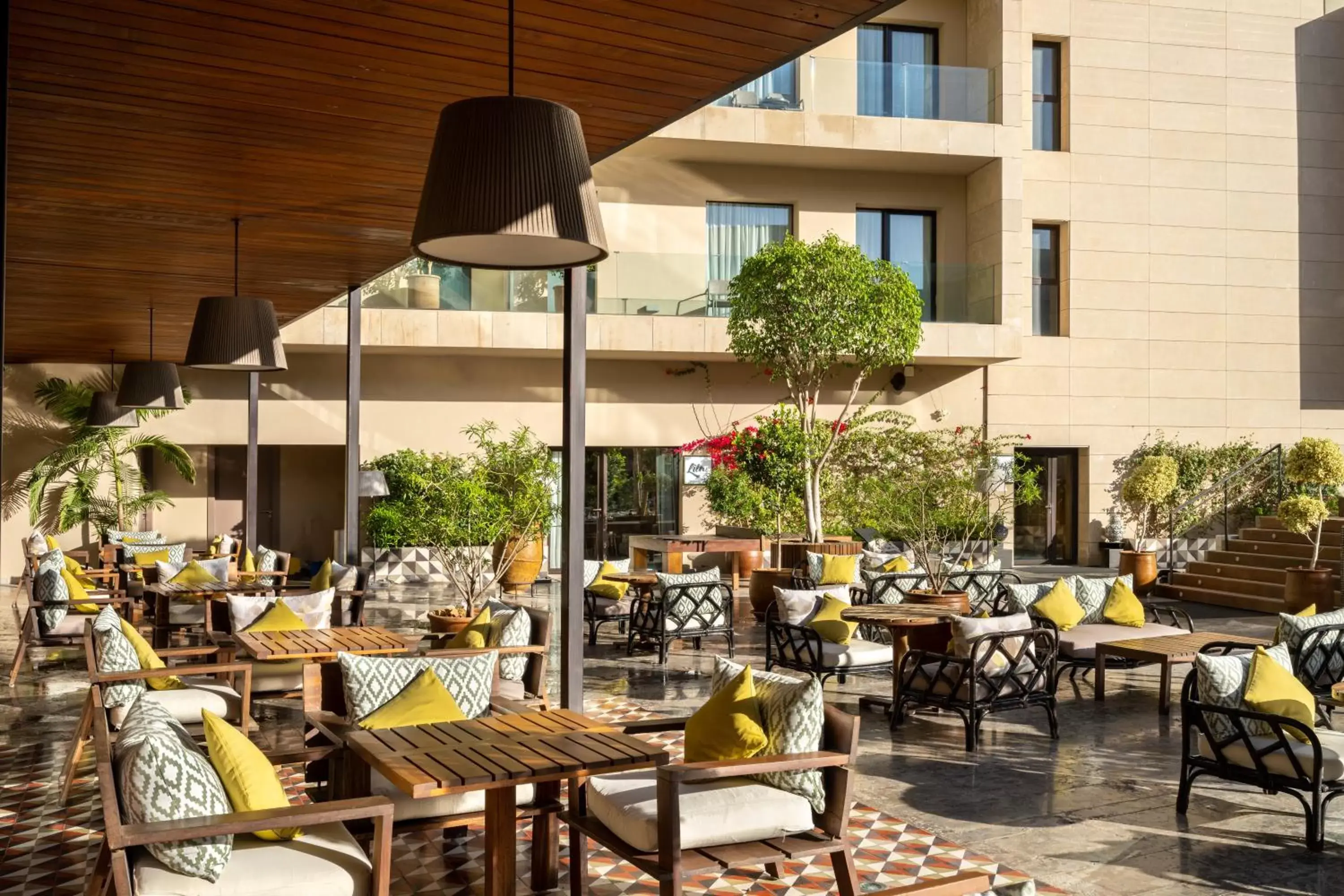Patio, Restaurant/Places to Eat in Radisson Blu Marrakech, Carré Eden
