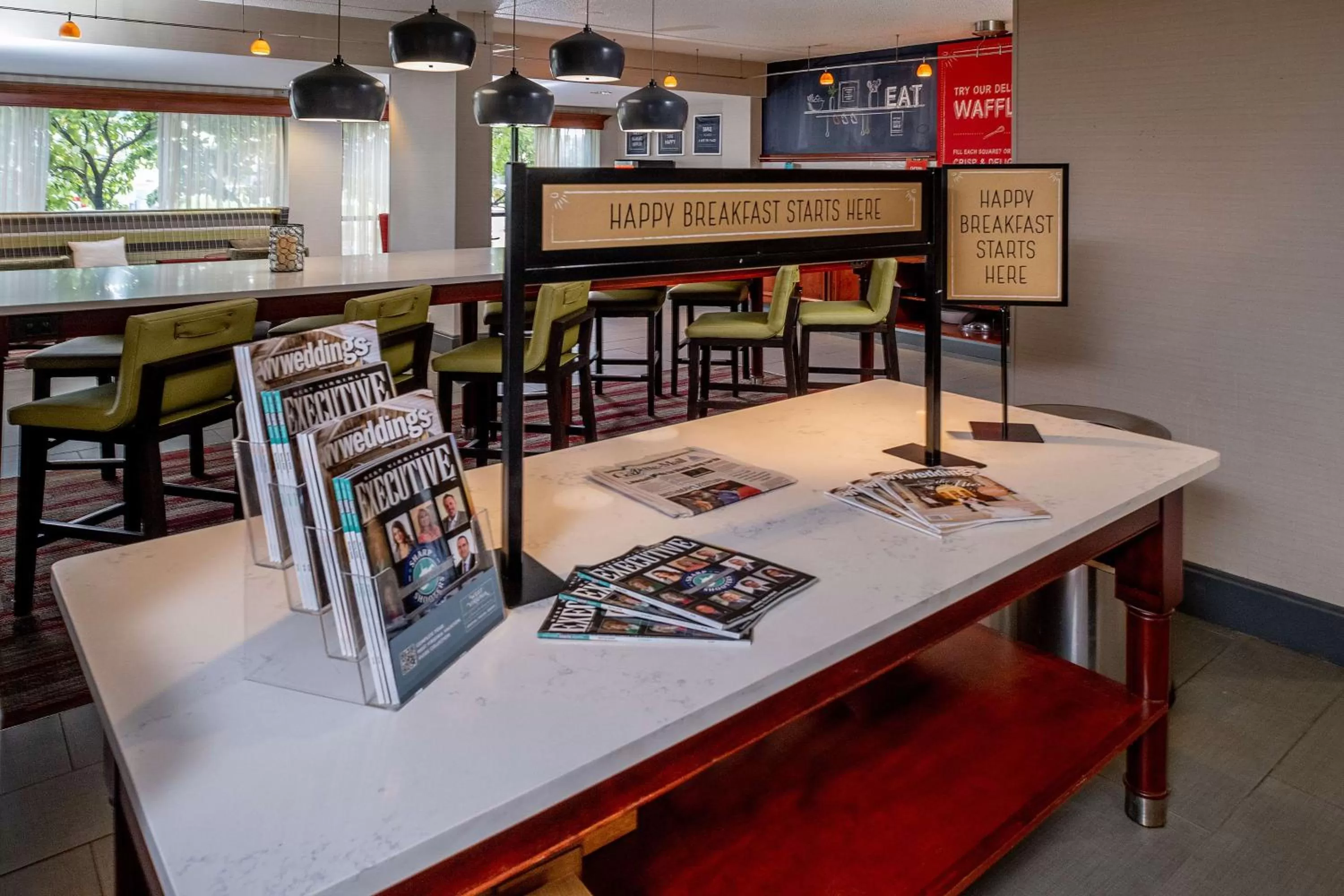 Breakfast in Hampton Inn Charleston Downtown