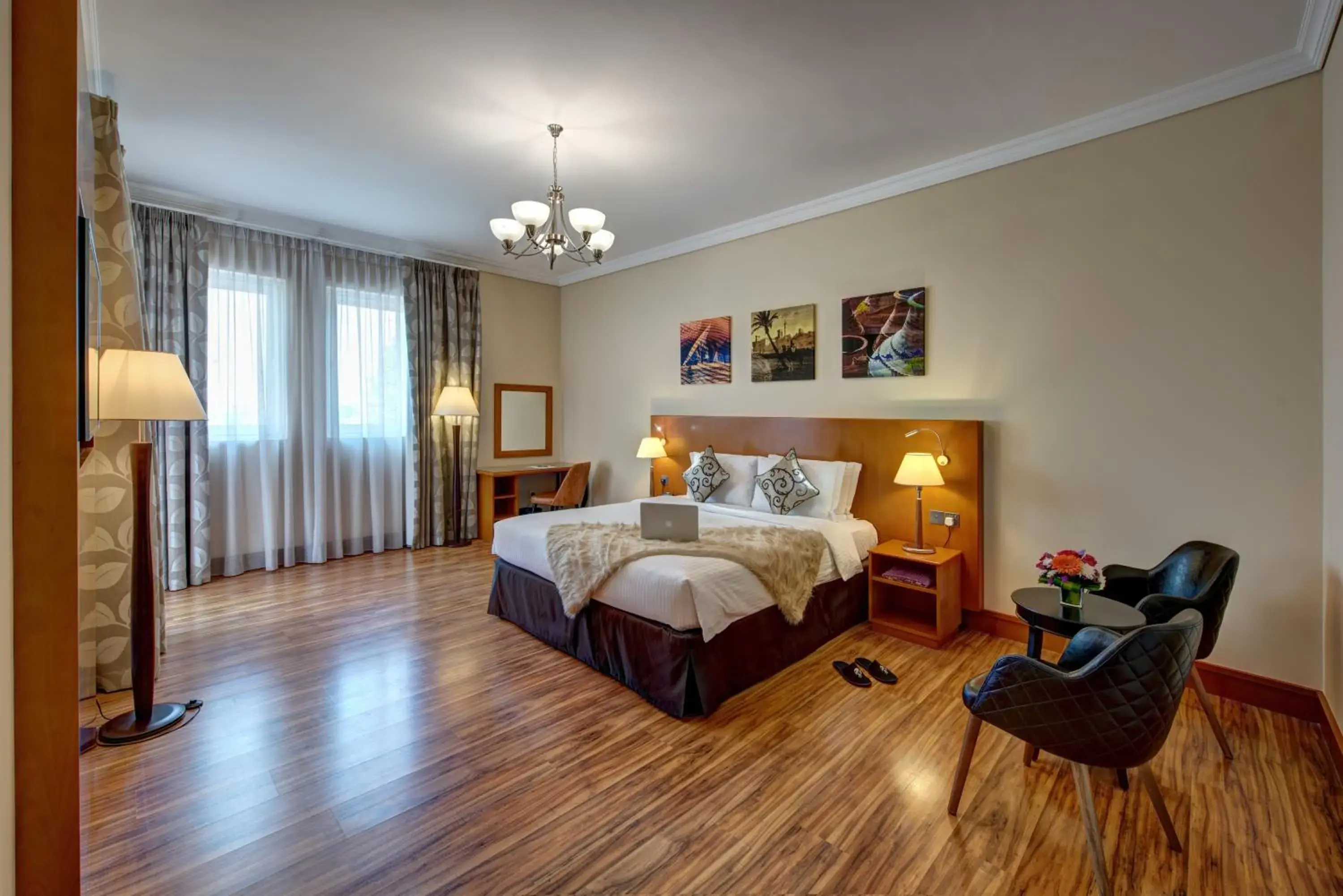 Bedroom in J5 Villas Holiday Homes Barsha Gardens