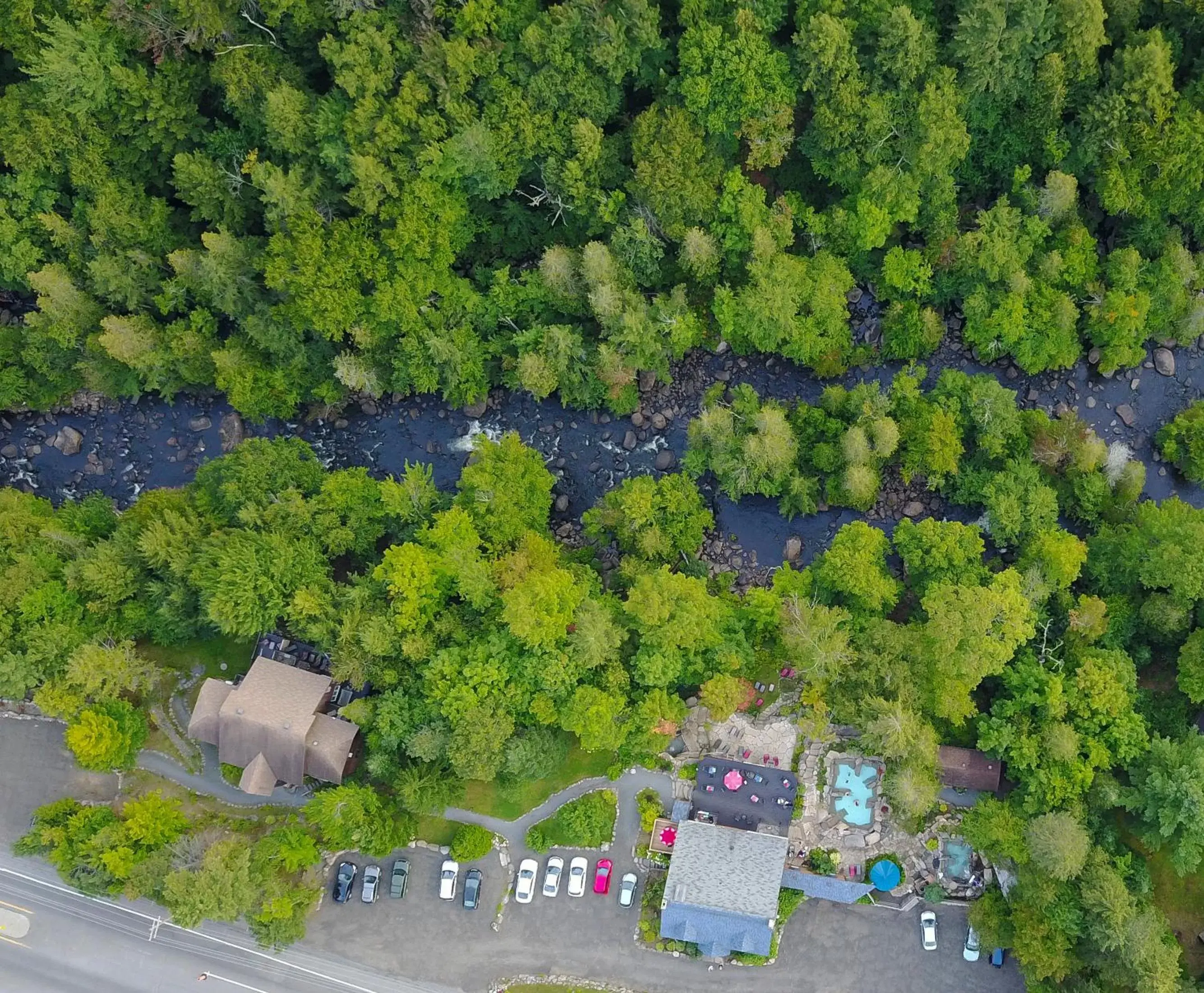 Bird's eye view, Bird's-eye View in Auberge Spa & Beaux Reves