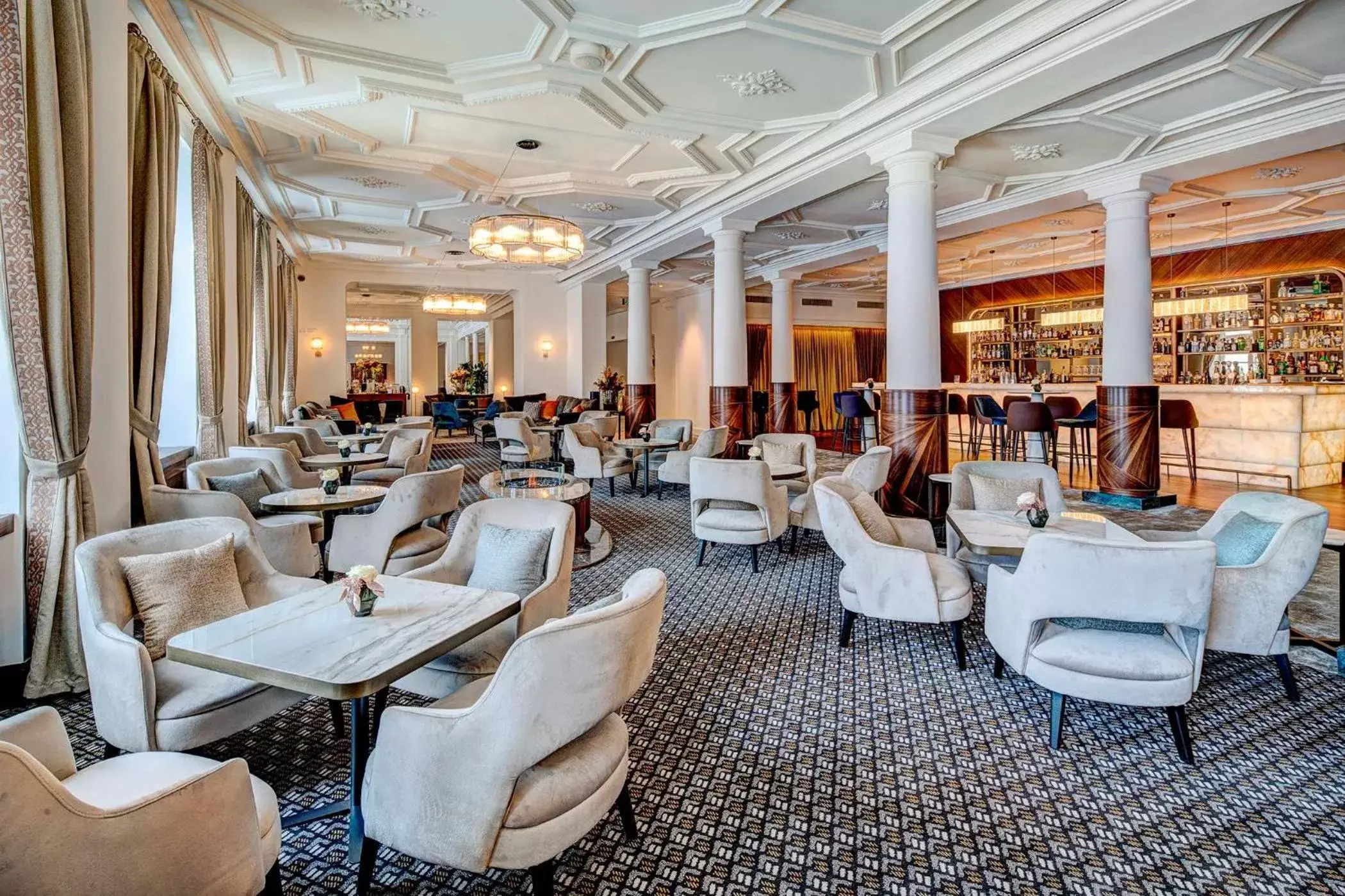 Lobby or reception, Restaurant/Places to Eat in Grand Hotel des Bains Kempinski