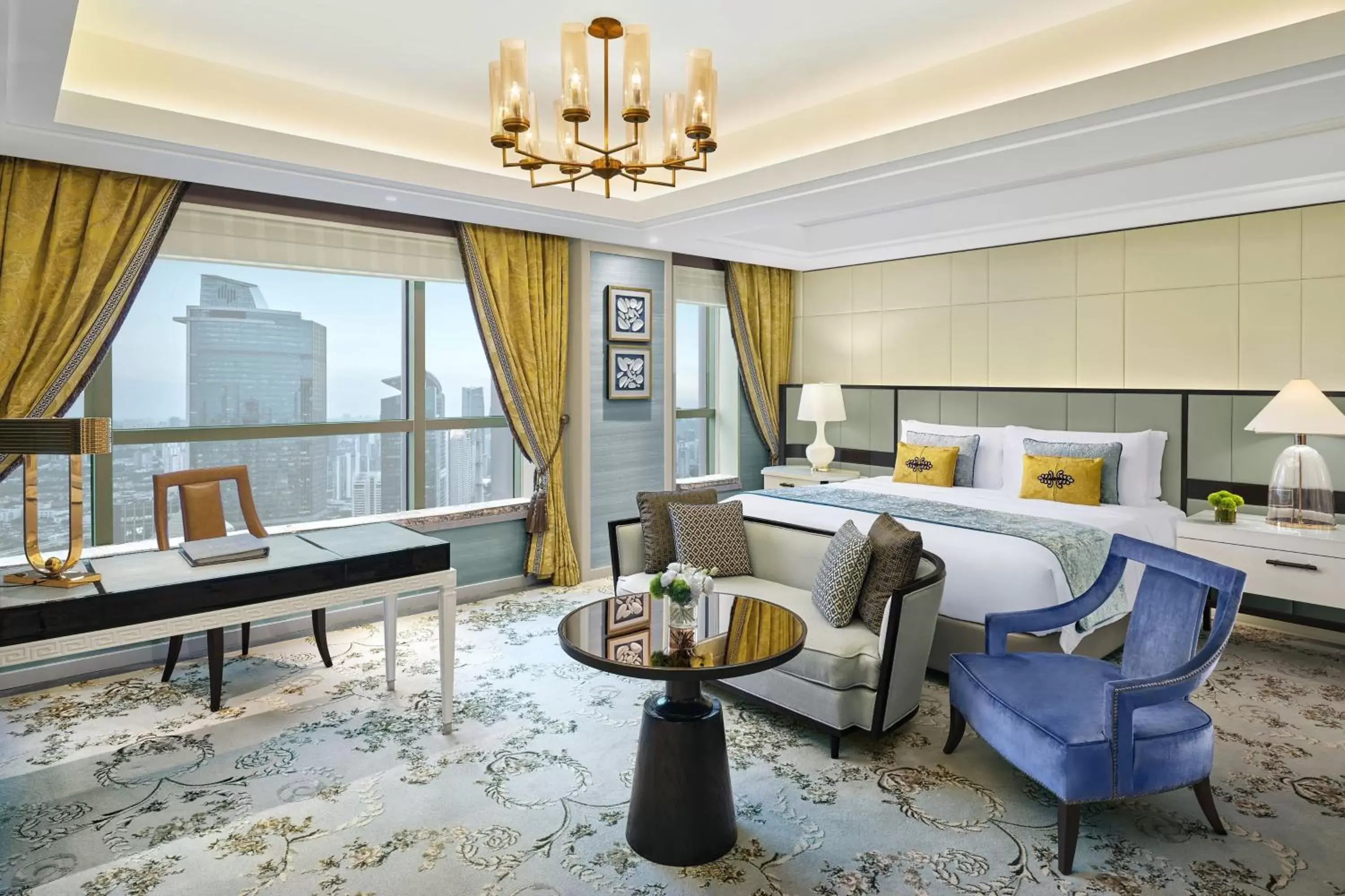 Bedroom in The St. Regis Shanghai Jingan