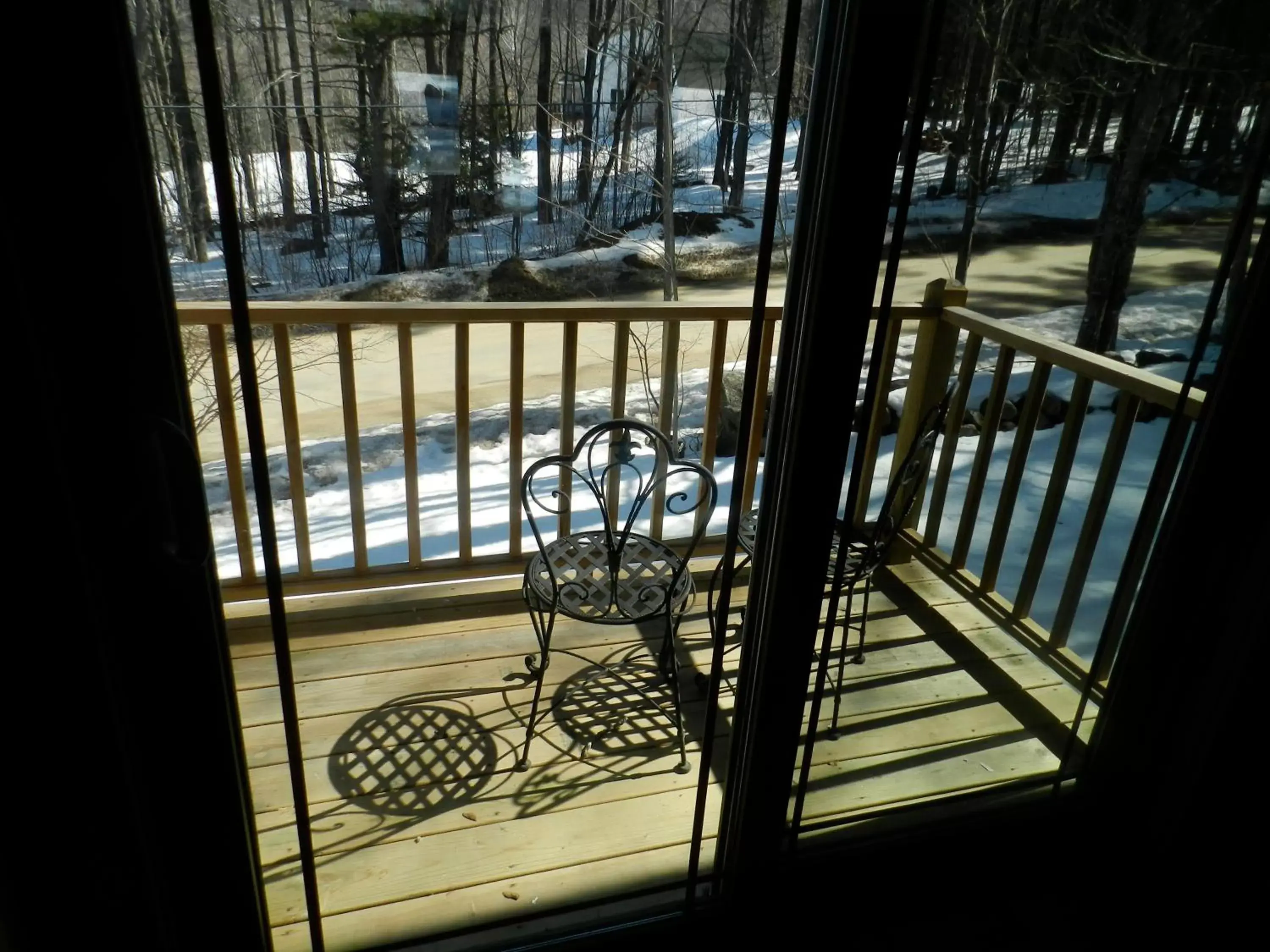 Patio, Balcony/Terrace in Snowvillage Inn