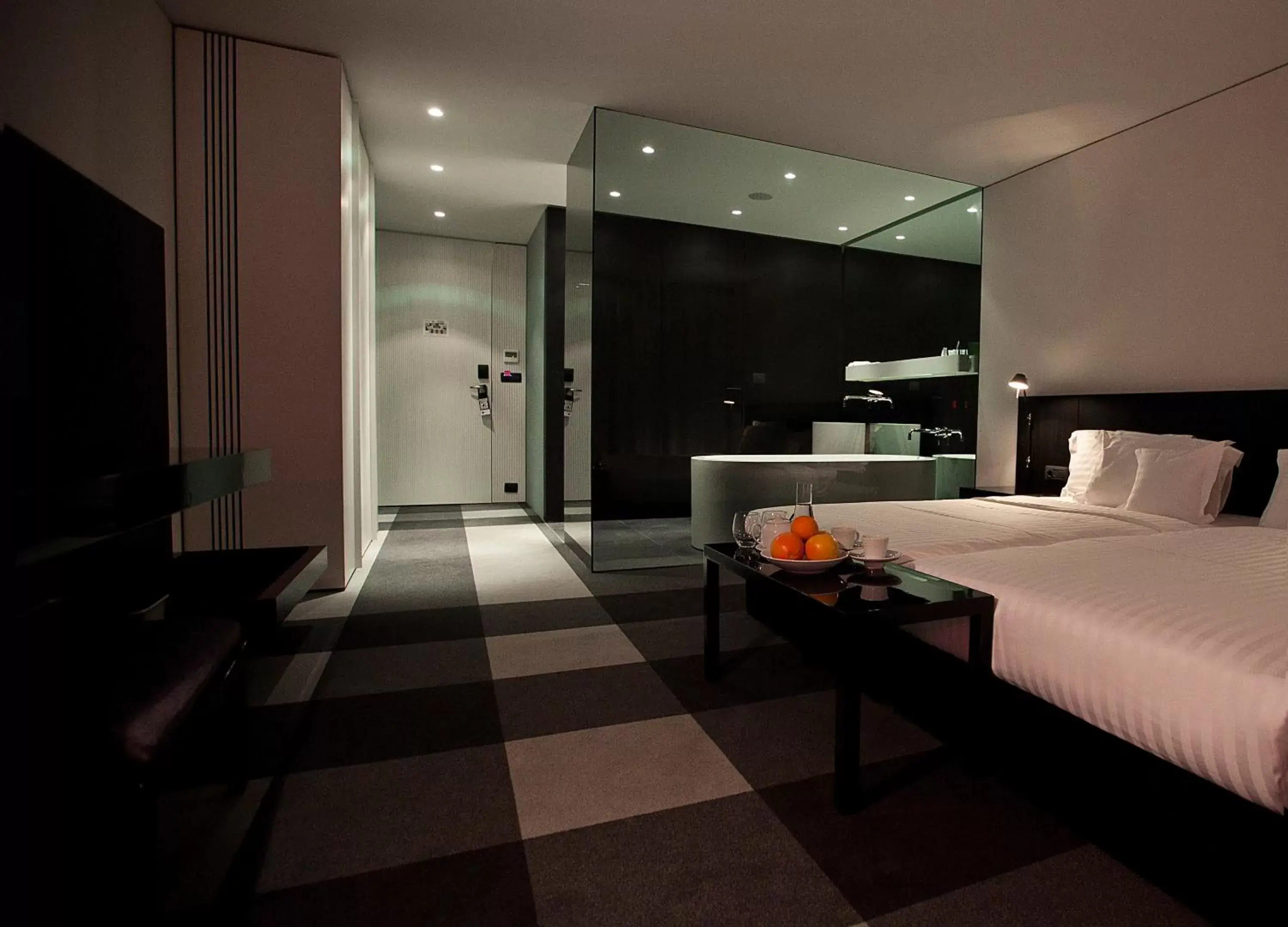 Bed in Graffit Gallery Design Hotel