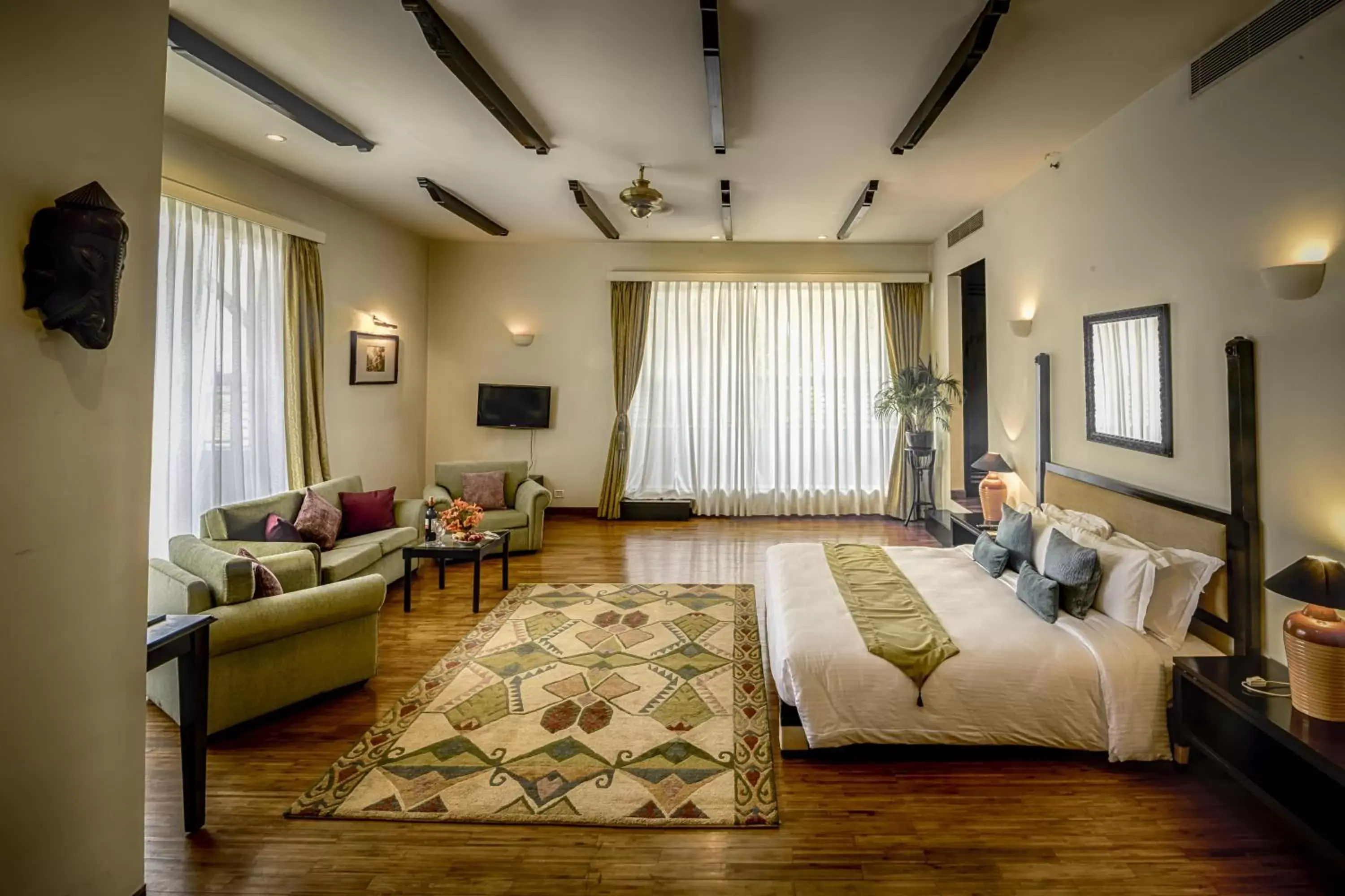 Shower, Seating Area in Gokarna Forest Resort