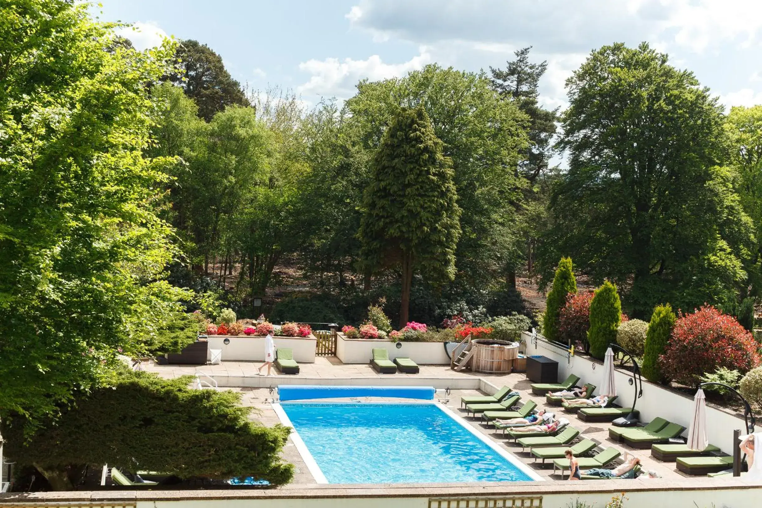 Pool View in Champneys Forest Mere