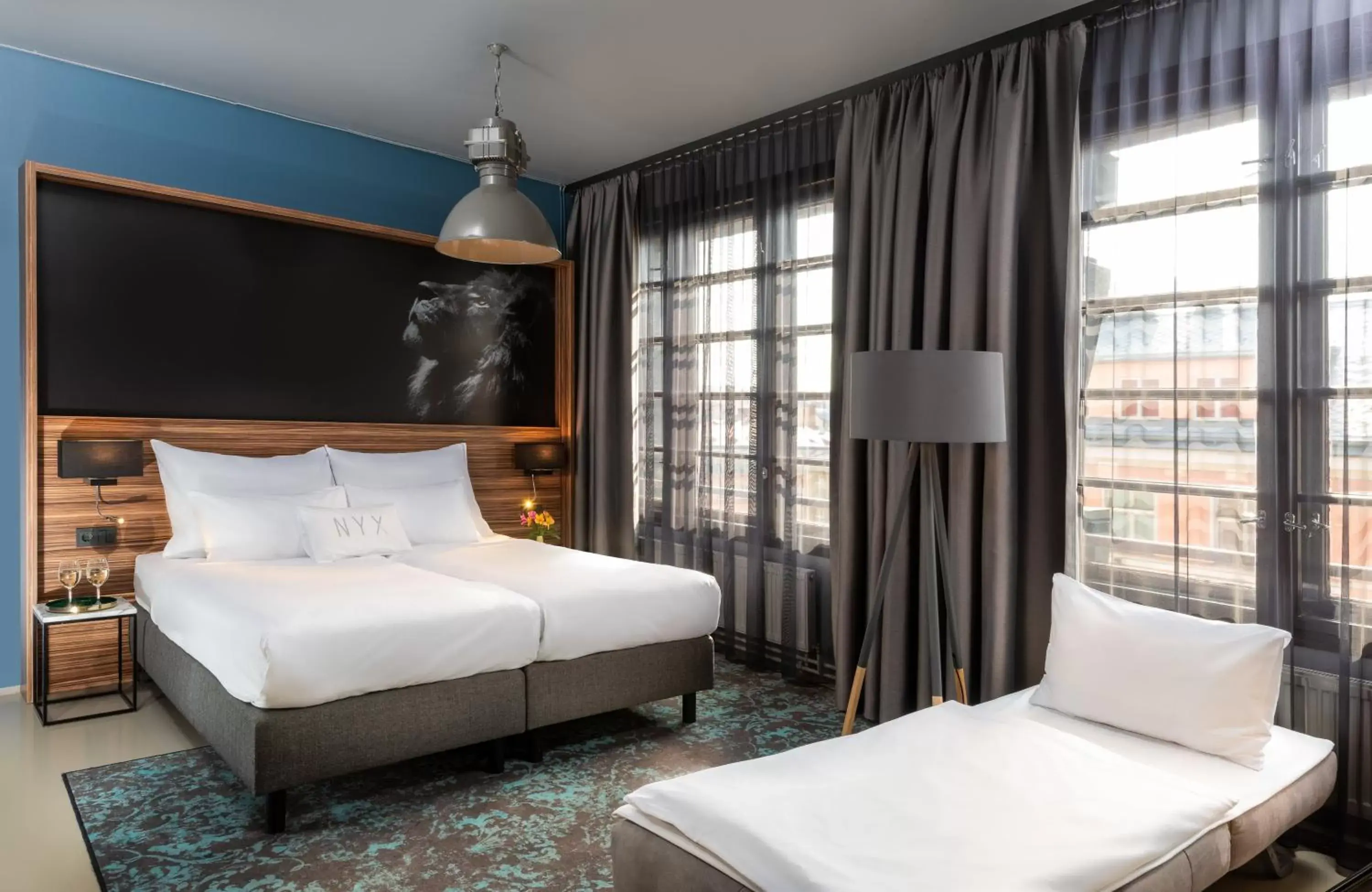 Photo of the whole room, Bed in NYX Hotel Prague by Leonardo Hotels