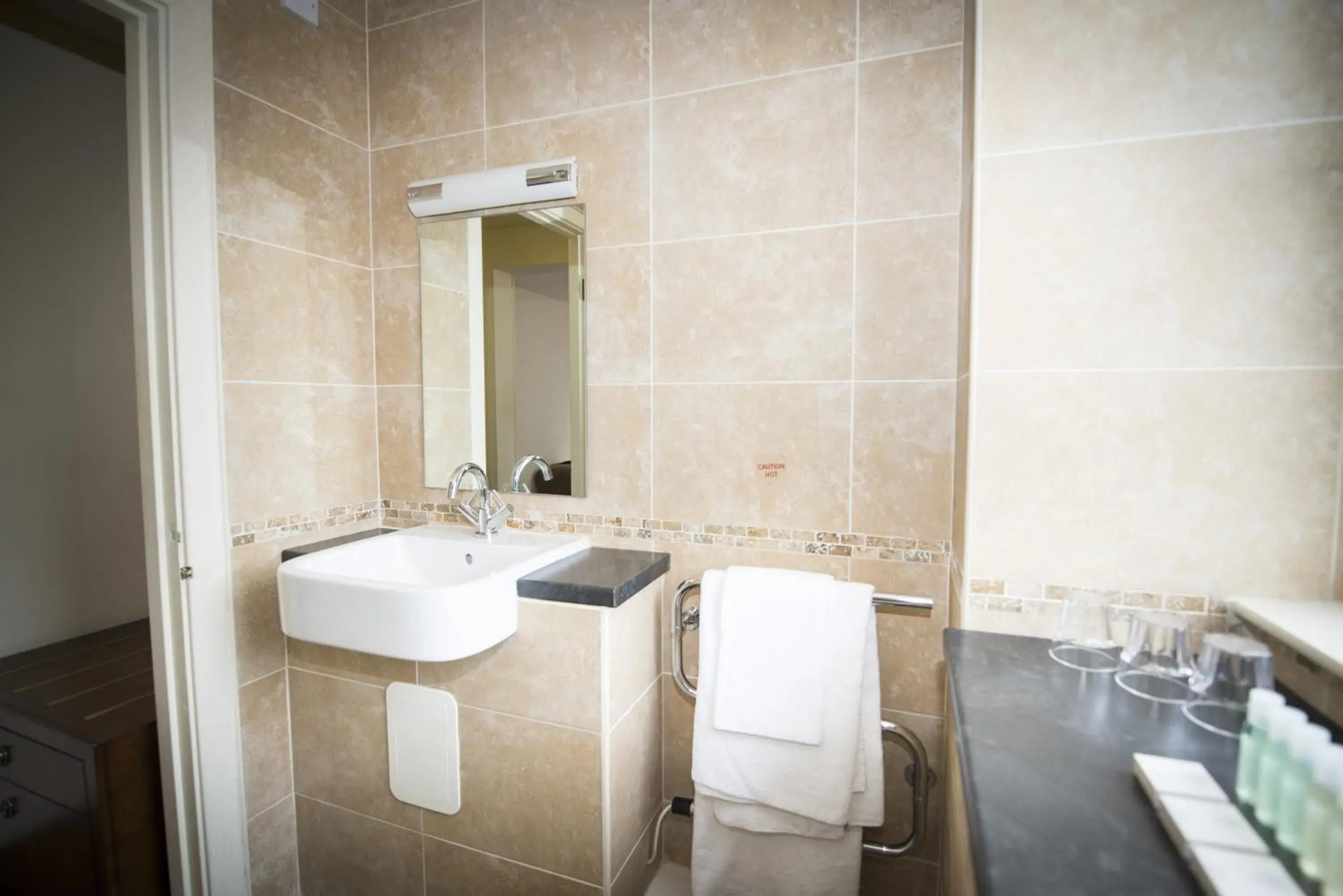 Bathroom in Columba Hotel Inverness by Compass Hospitality