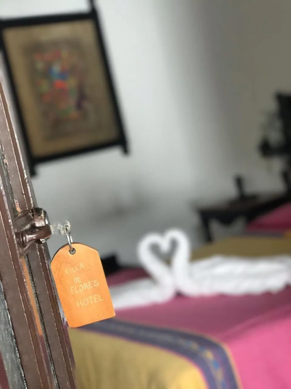 Bedroom, Bed in Hotel Villa de Flores